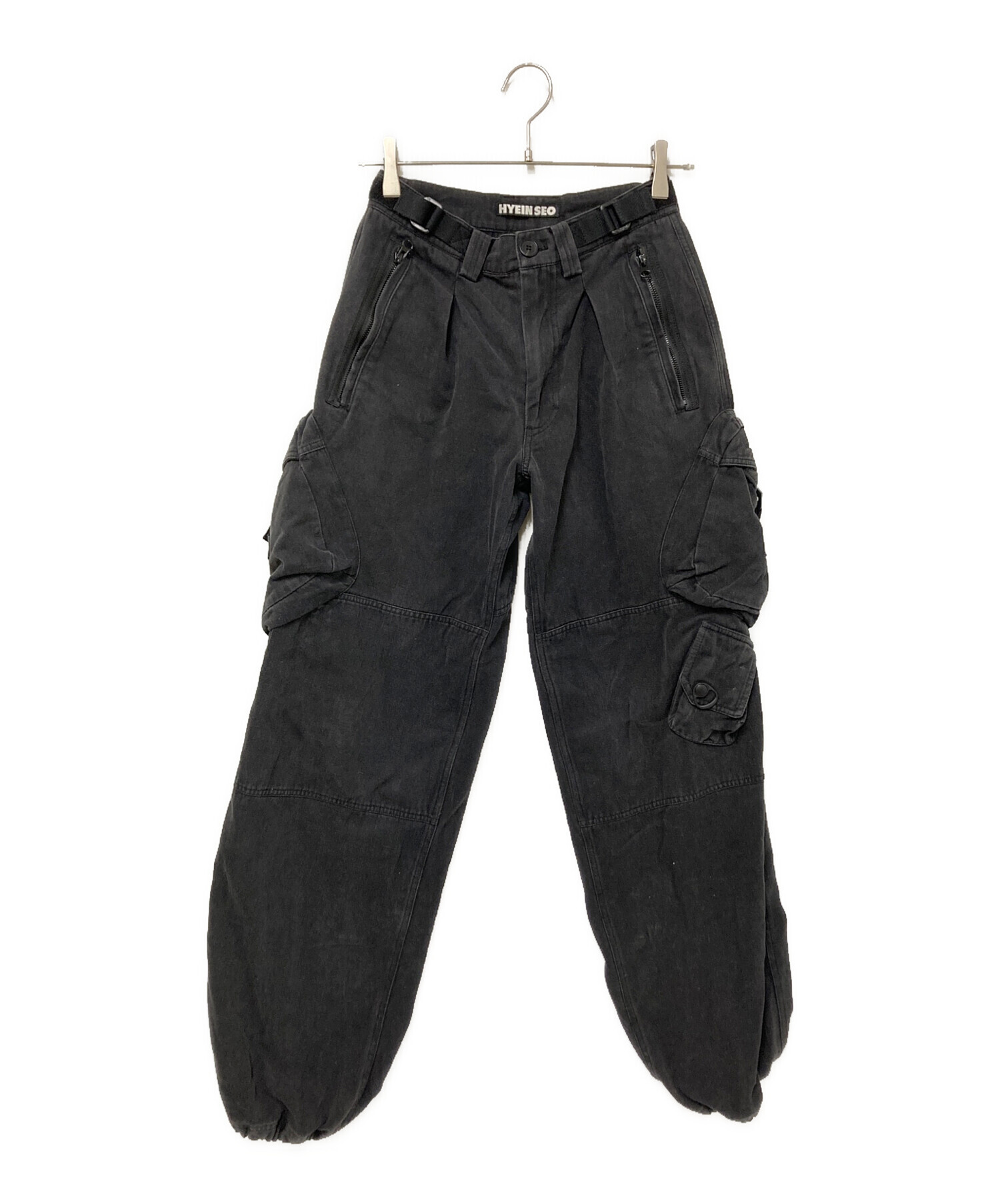 中古・古着通販】HYEIN SEO (ヘインソ) カーゴパンツ ブラック サイズ