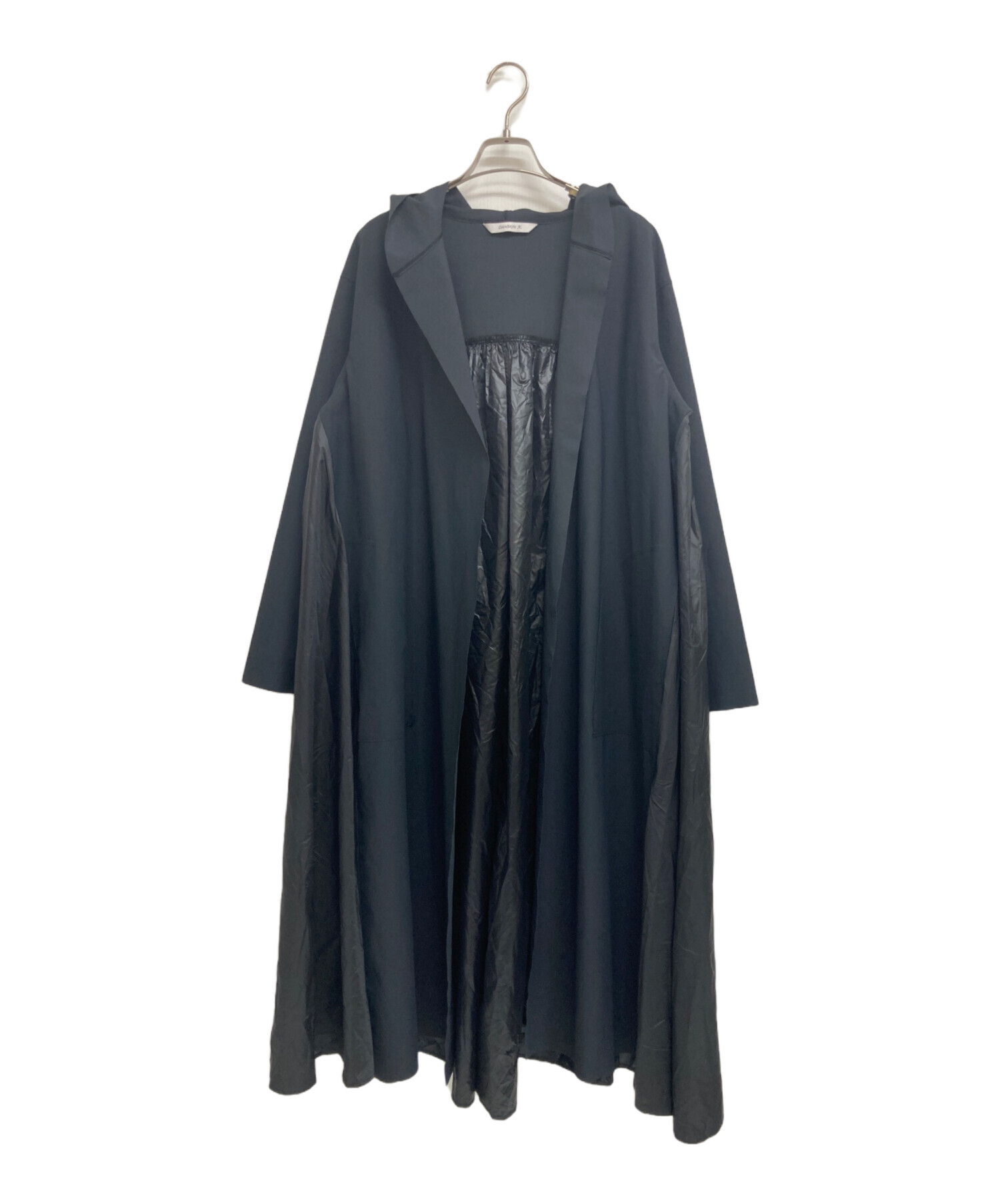 中古・古着通販】DANSKIN (ダンスキン) ギャザードコート ブラック