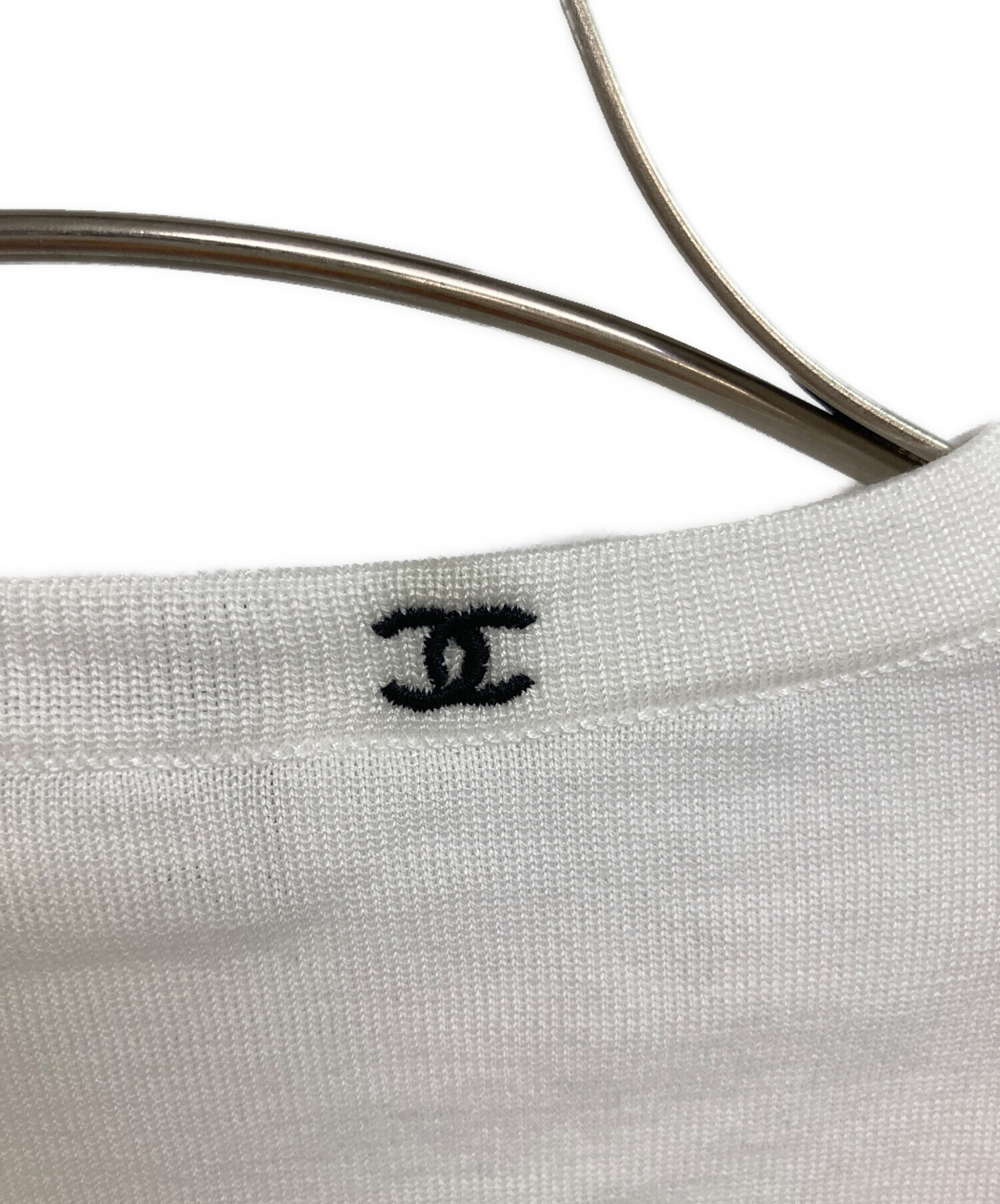 中古・古着通販】CHANEL (シャネル) ココマークノースリーブカットソー