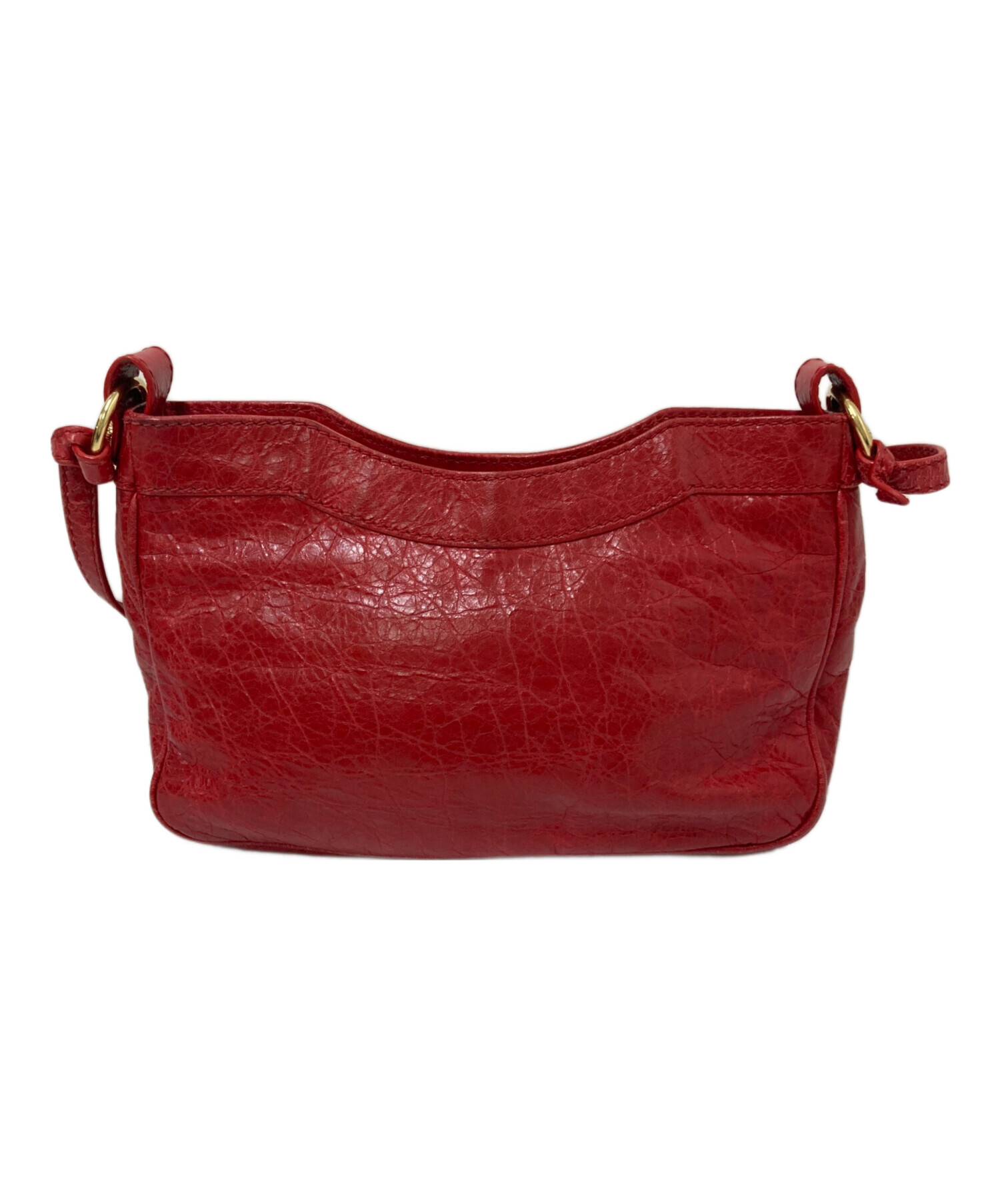 ショルダーバッグ バレンシアガ 中古 ショルダーバッグ　レッド　赤色 BALENCIAGA レディース BALENCIAGA ブランド バッグ