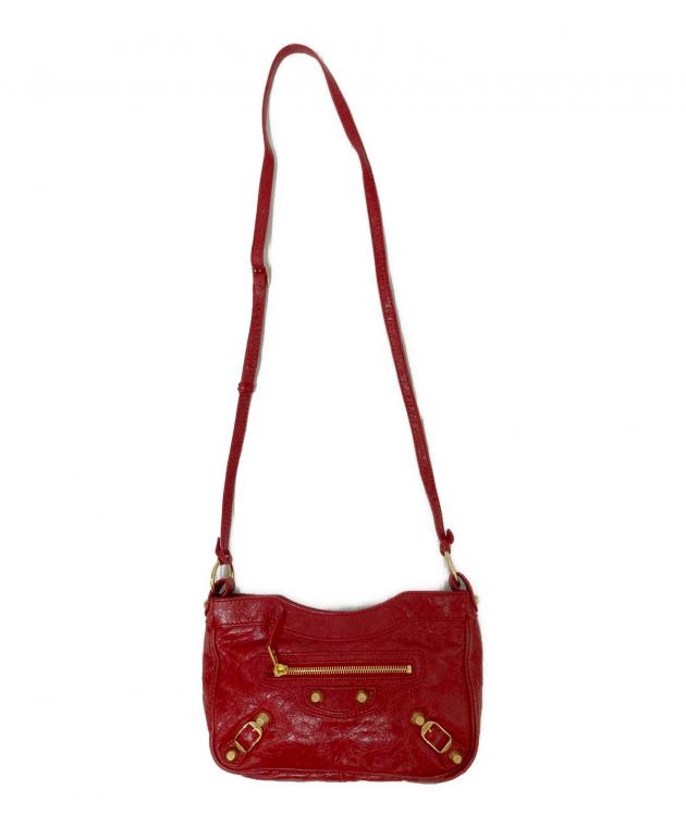 中古・古着通販】BALENCIAGA (バレンシアガ) ショルダーバッグ レッド
