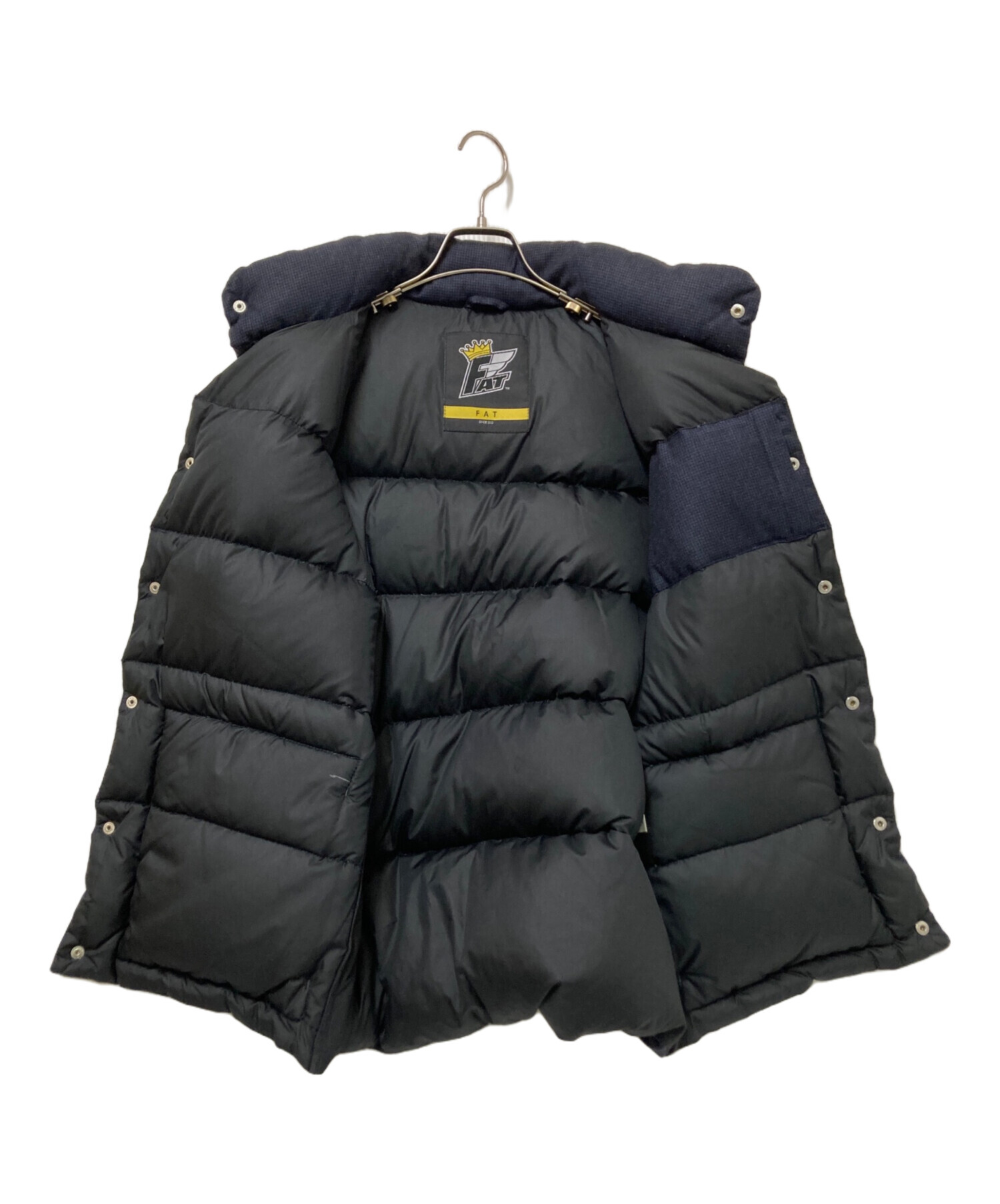 中古・古着通販】FAT (エフエーティー) ダウンベスト ネイビー サイズ