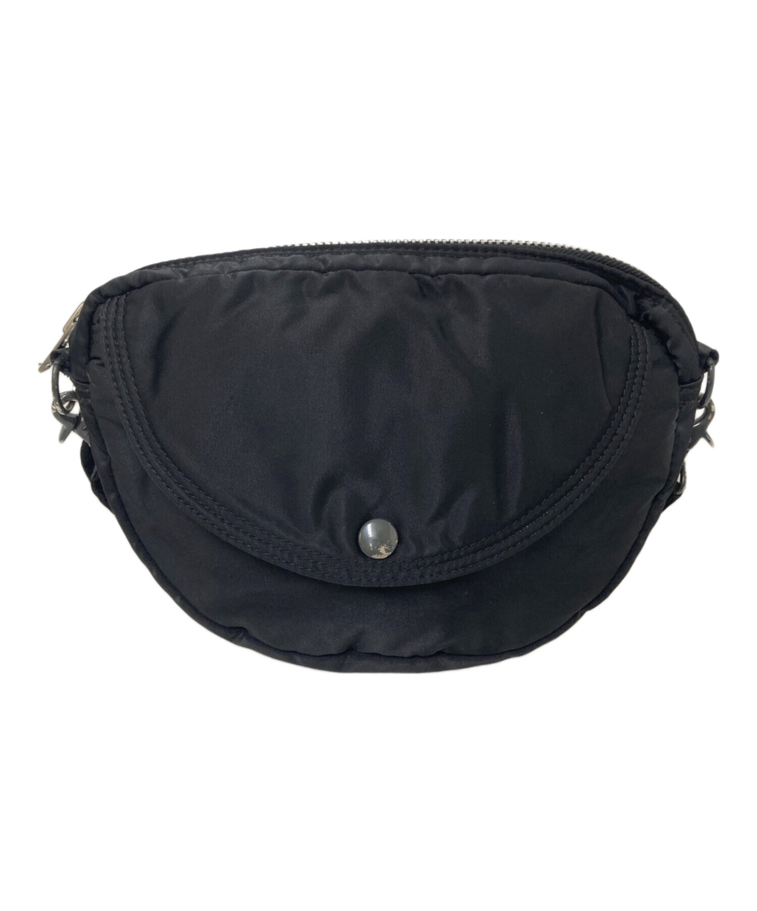 中古・古着通販】PORTER (ポーター) タンカーハーフムーン ブラック 