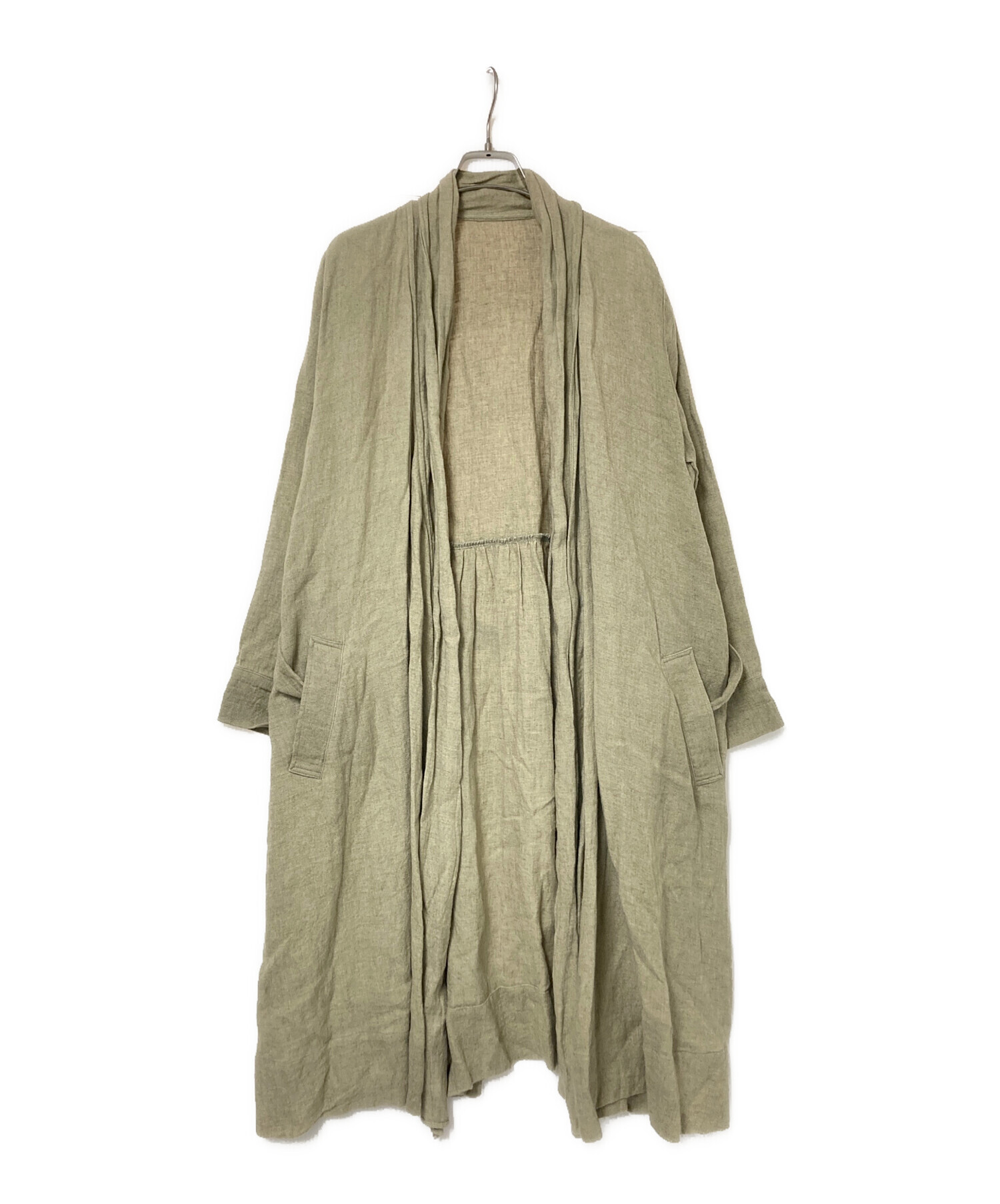 中古・古着通販】nest Robe (ネストローブ) リネンローブコート
