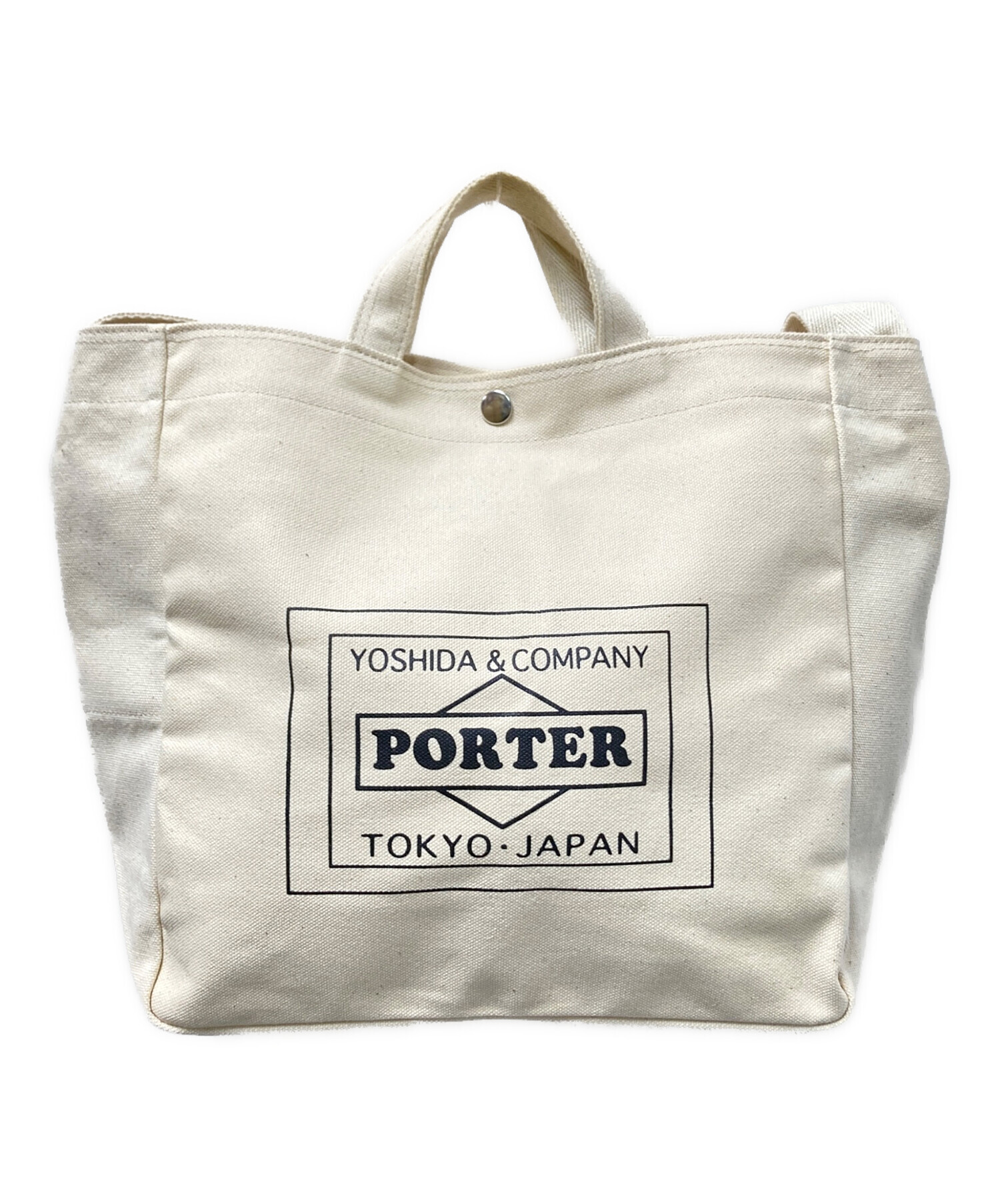 限定◇PORTER × LOWERCASE キャンバス トートバッグ ポーター 【公式通販】