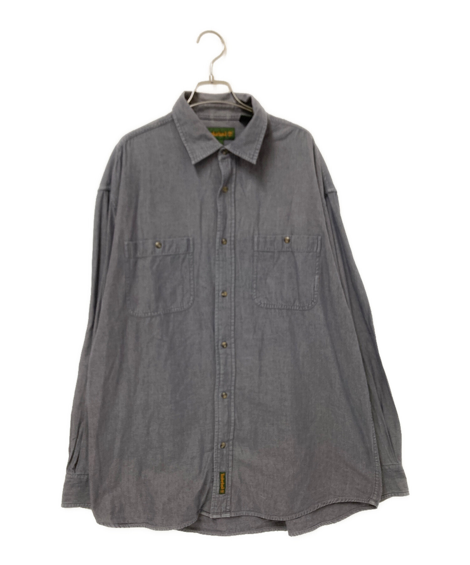 中古・古着通販】Timberland (ティンバーランド) シャツ グレー サイズ 