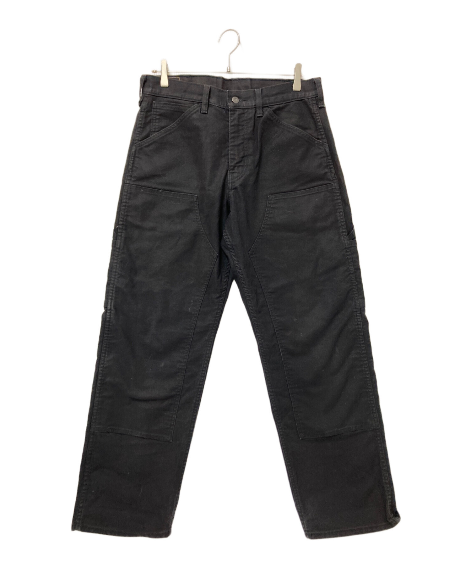 LEVI'S リーバイス ダブルニー ブラックデニム ペインターパンツ W34 LEVI'S リーバイス ダブルニー ブラックデニム ペインターパンツ W34