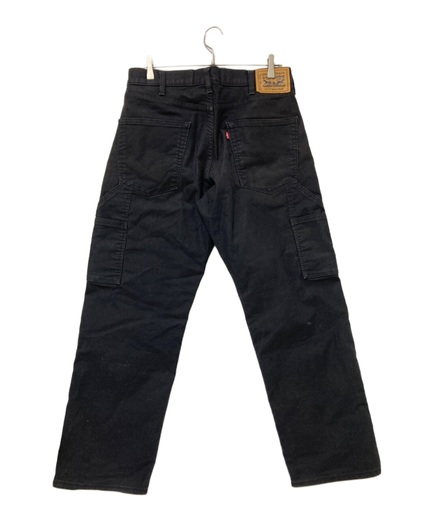 LEVI'S リーバイス ダブルニー ブラックデニム ペインターパンツ W34 LEVI'S リーバイス ダブルニー ブラックデニム ペインターパンツ W34