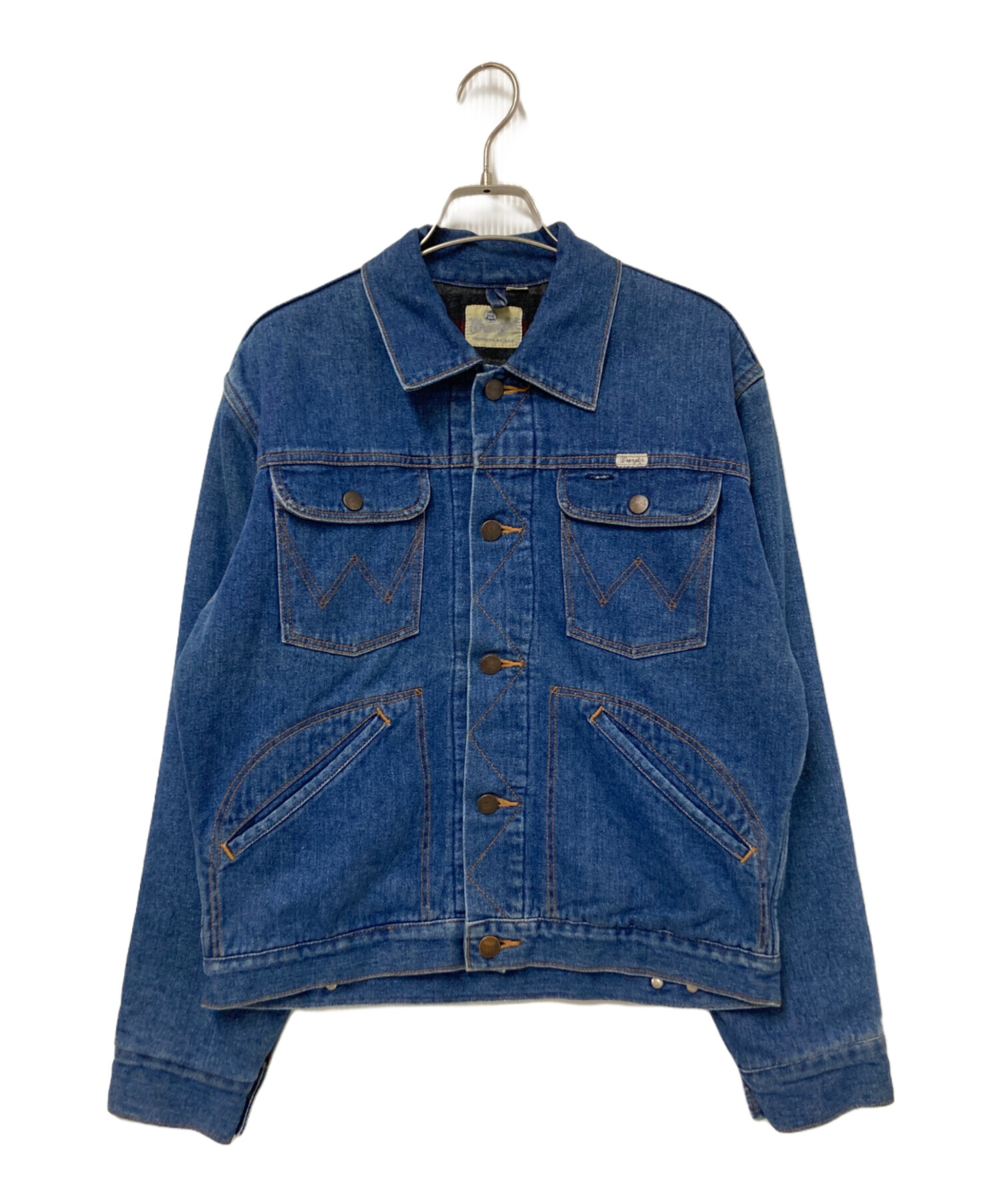中古・古着通販】Wrangler (ラングラー) デニムジャケット インディゴ