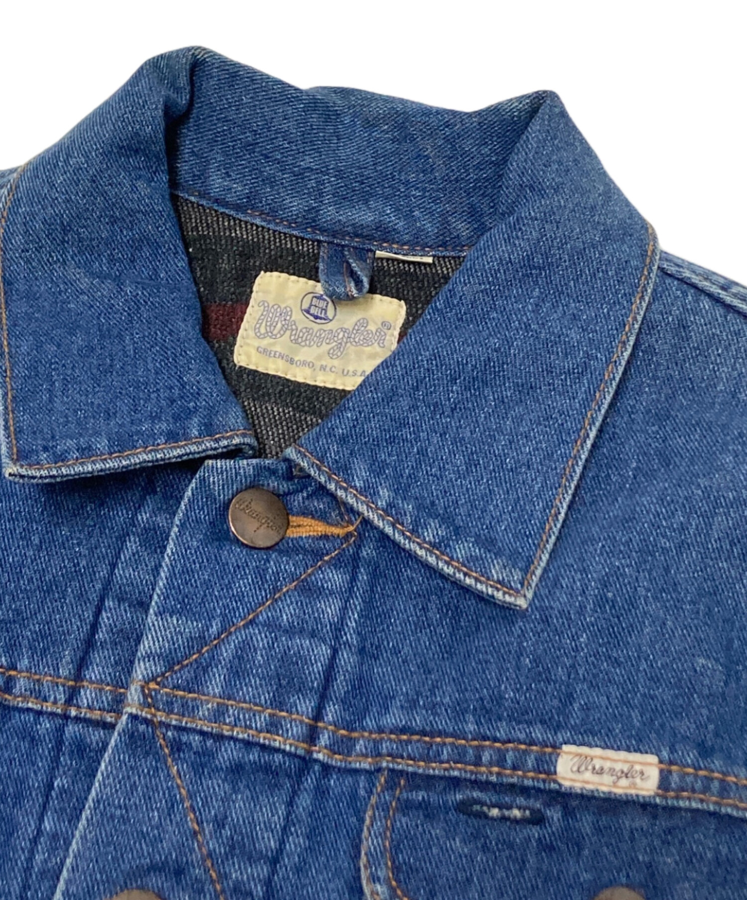 中古・古着通販】Wrangler (ラングラー) デニムジャケット インディゴ