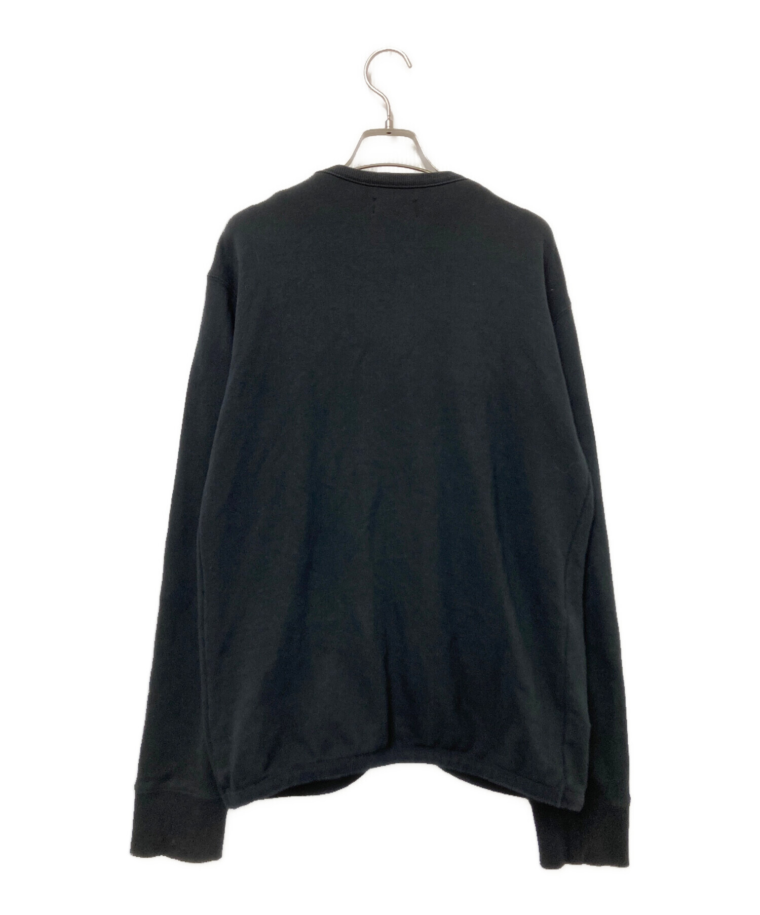 60s USA製 ラコステ カーディガン Mサイズ ブラック 中古・古着通販】LACOSTE (ラコステ) スウェットカーディガン ブラック