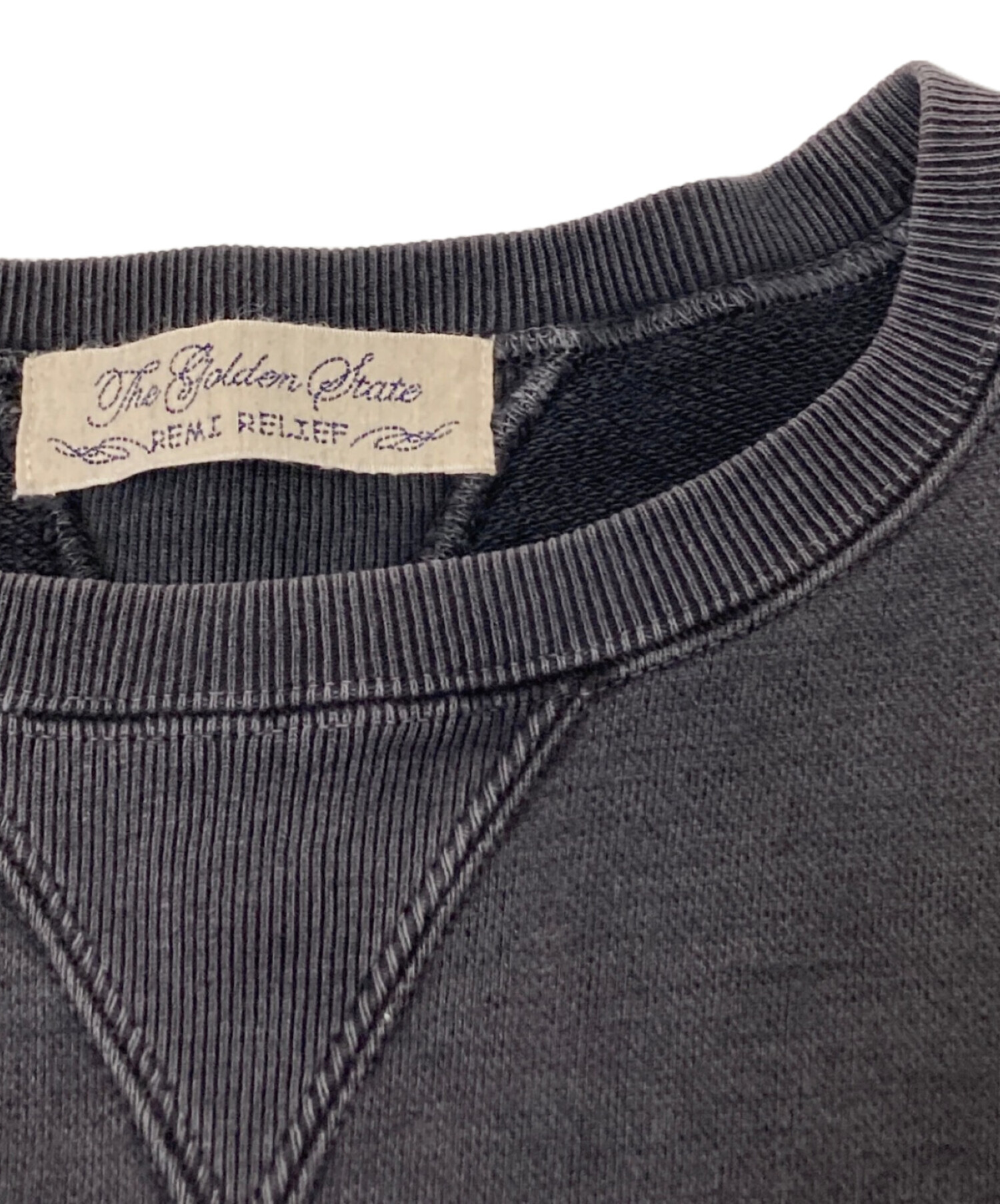 中古・古着通販】REMI RELIEF (レミレリーフ) 両Vガゼット製品染め