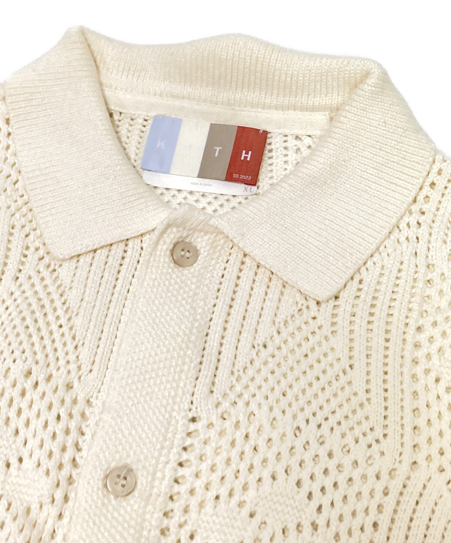 k.g　新品未使用　KITH 中古・古着通販】KITH (キス) ニットポロシャツ ブラック サイズ:SIZE