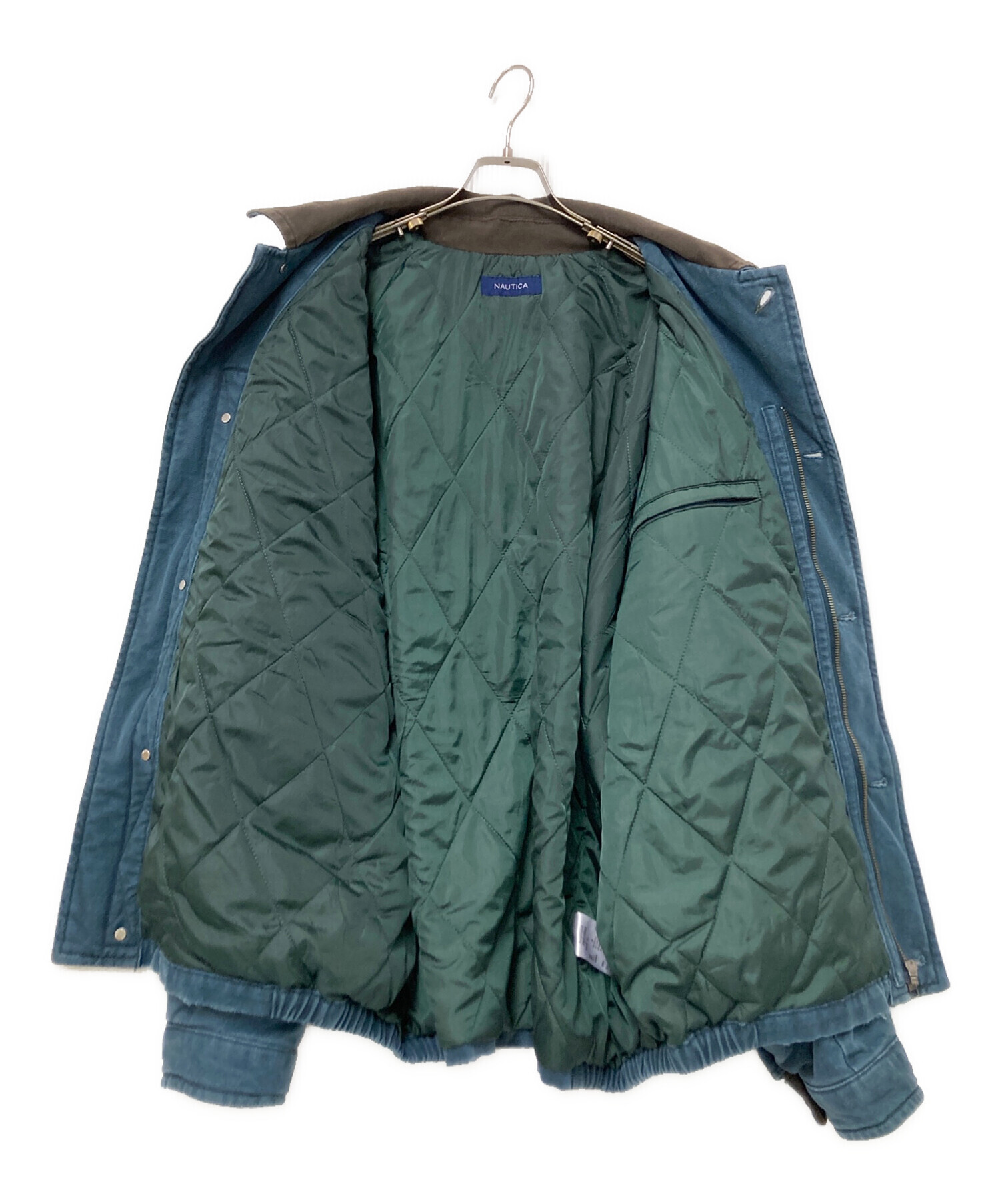 中古・古着通販】NAUTICA (ノーティカ) ダックジャケット グリーン