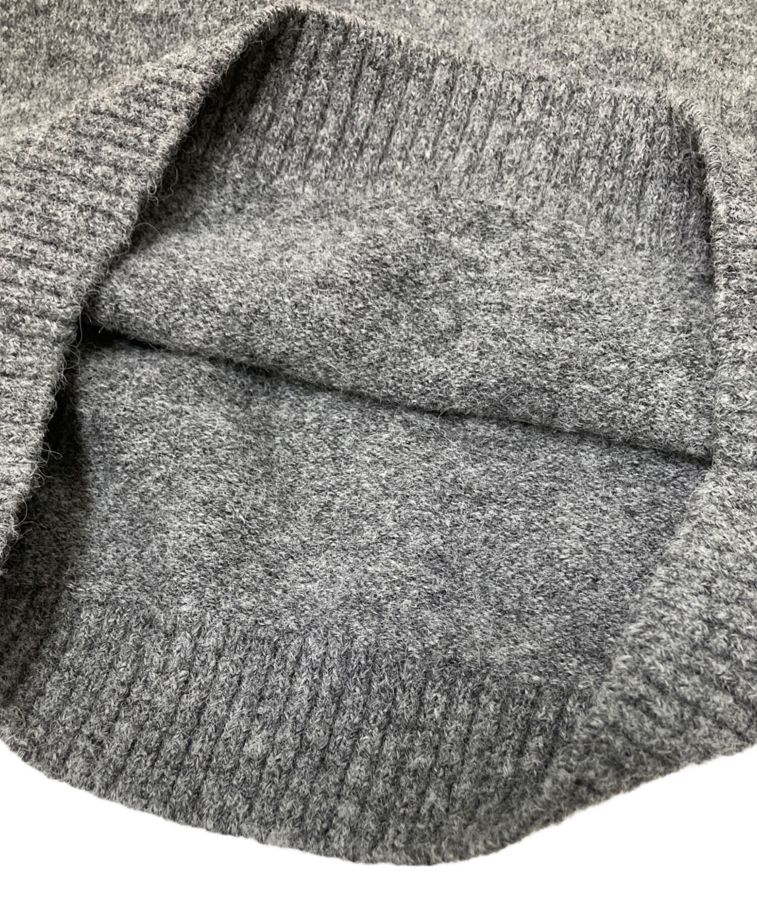 中古・古着通販】OHOTORO (オオトロ) seed knit グレー サイズ:下記