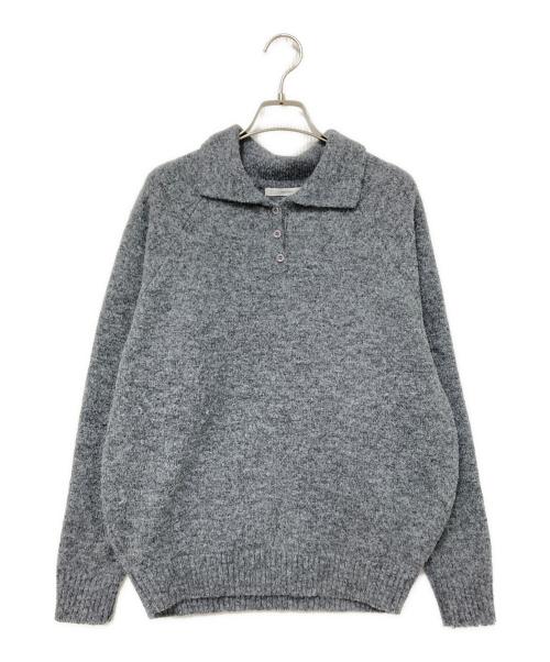 中古・古着通販】OHOTORO (オオトロ) seed knit グレー サイズ:下記