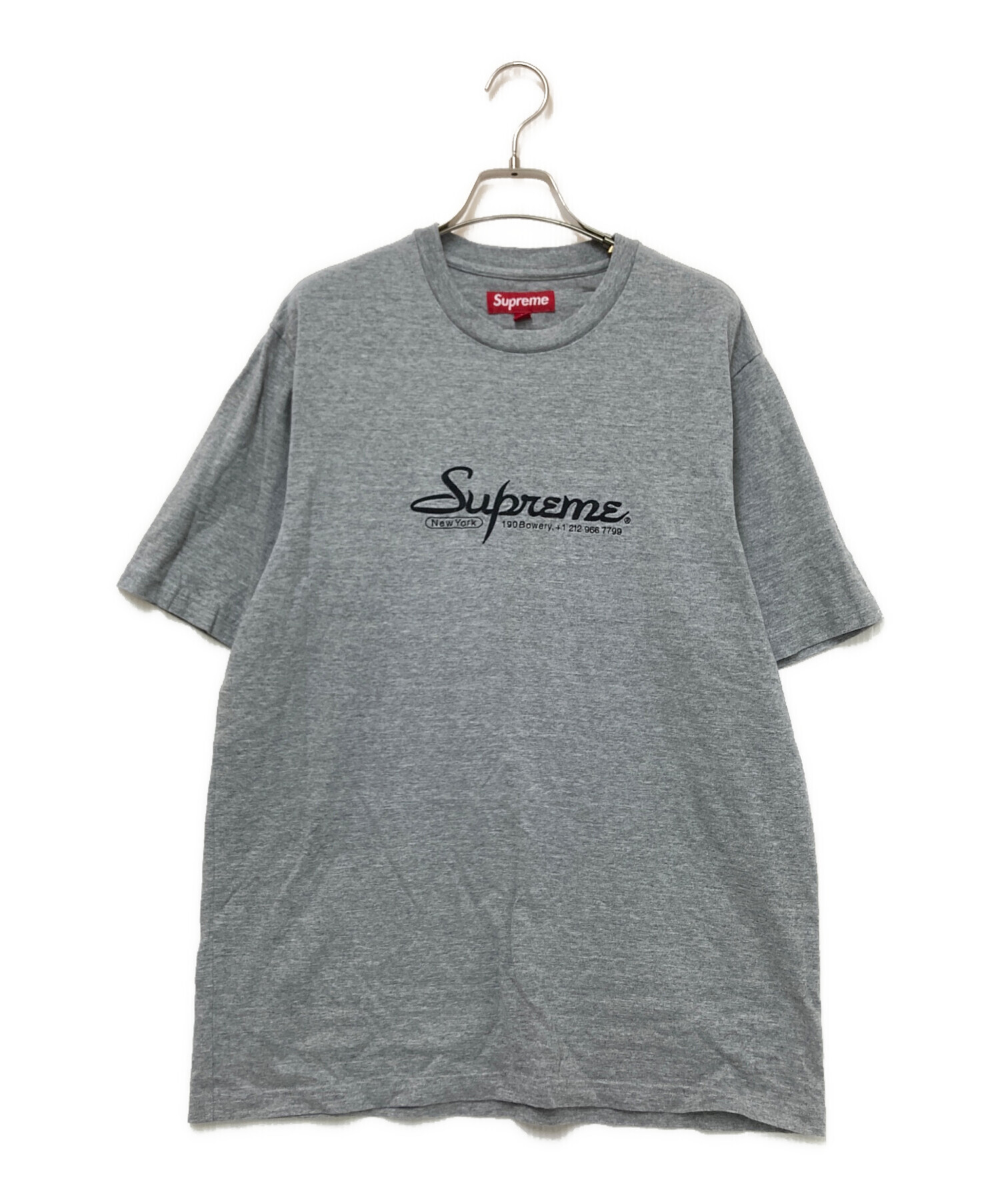 H*送様 シュプリーム　ヌンチャク　新品未使用　コレクター必見 中古・古着通販】SUPREME (シュプリーム) CONTACT S/S TOP グレー
