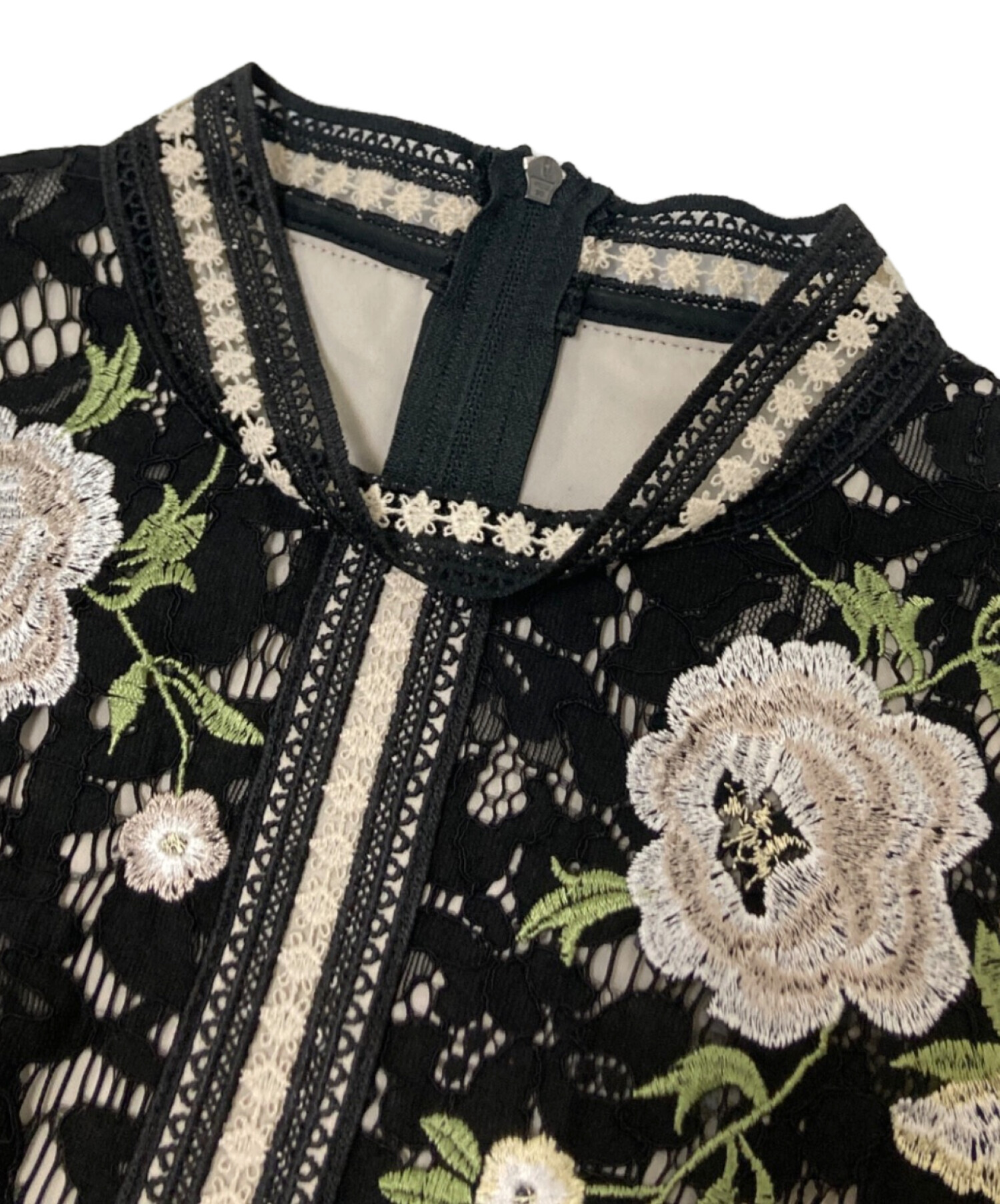 中古・古着通販】CHRISCELIN (クリスセリーン) ローズエンブロイダリー