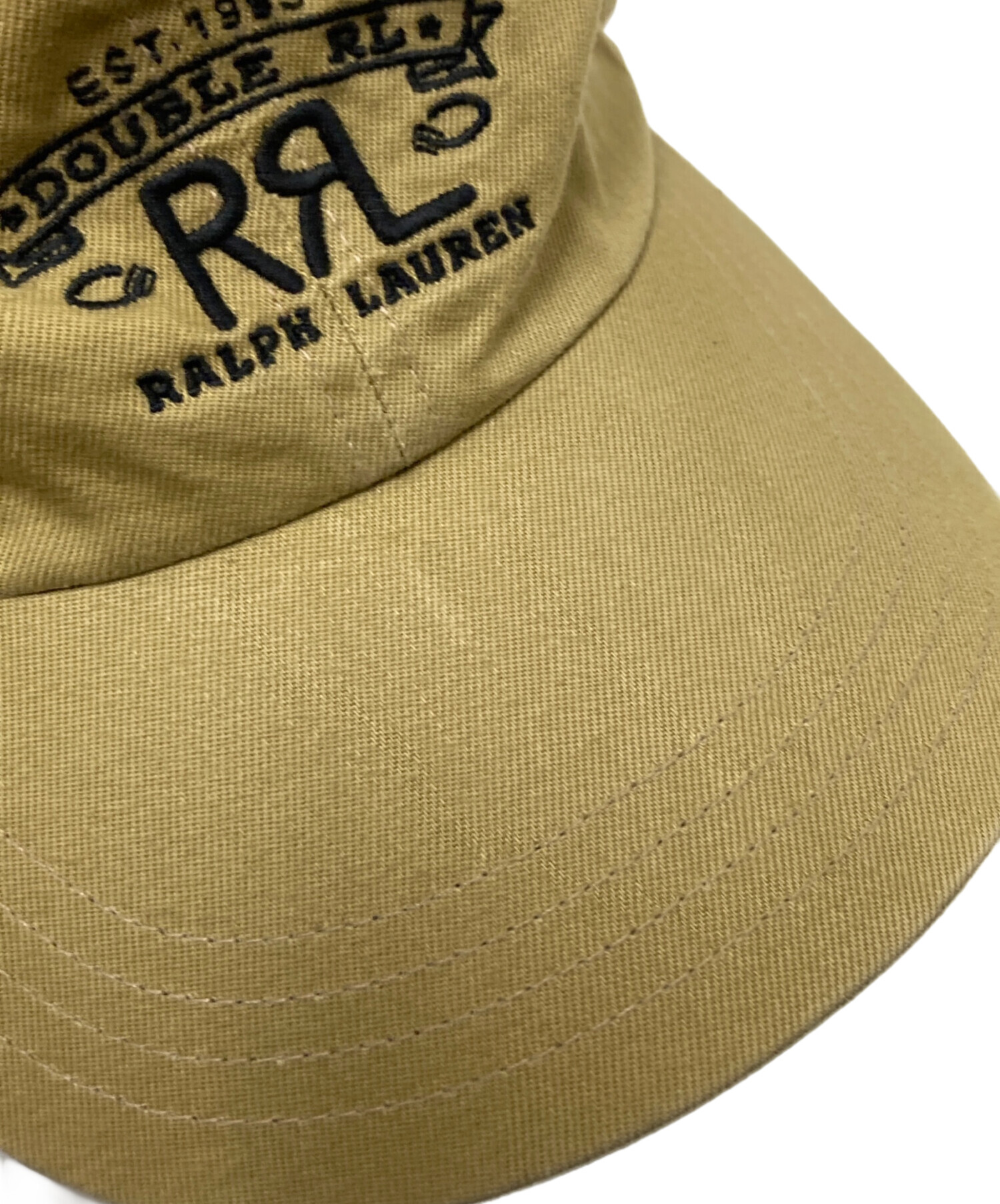 中古・古着通販】RRL (ダブルアールエル) ロゴツイルボールキャップ