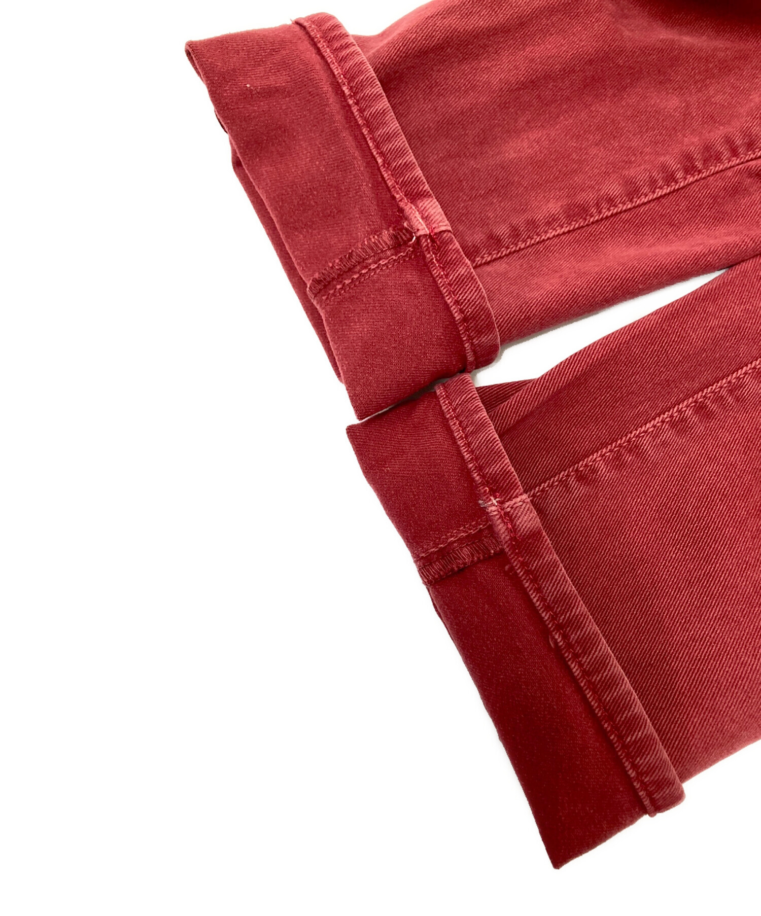 中古・古着通販】JACOB COHEN (ヤコブコーエン) デニムパンツ レッド