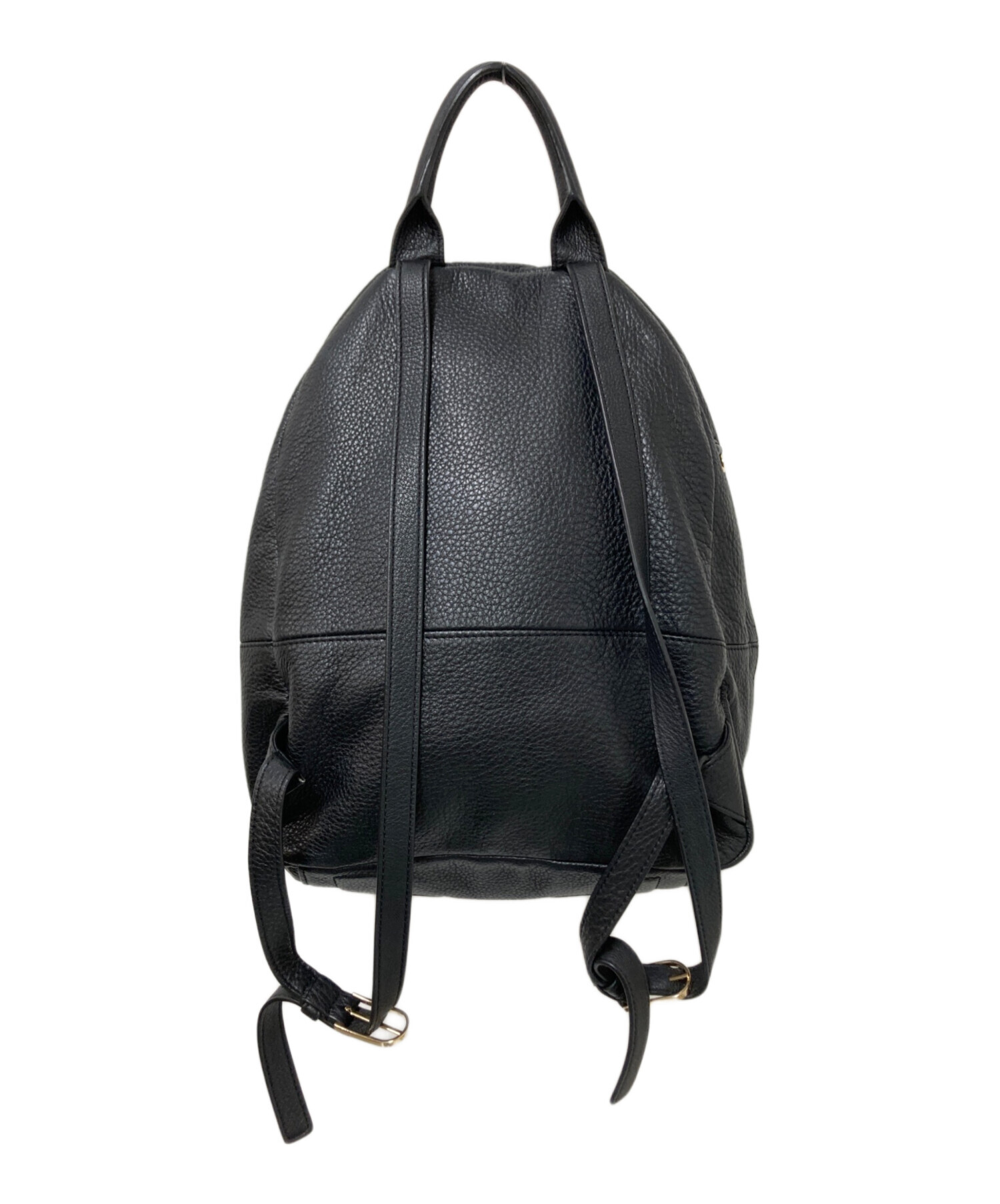 中古・古着通販】TORY BURCH (トリーバーチ) レザーリュック ブラック