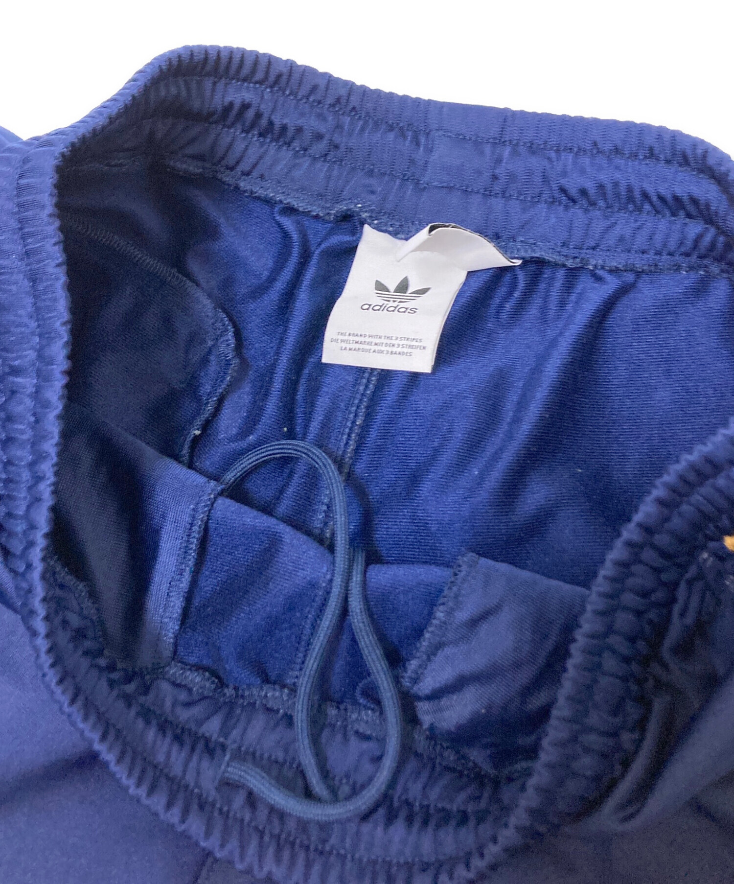中古・古着通販】adidas (アディダス) トラックパンツ ネイビー