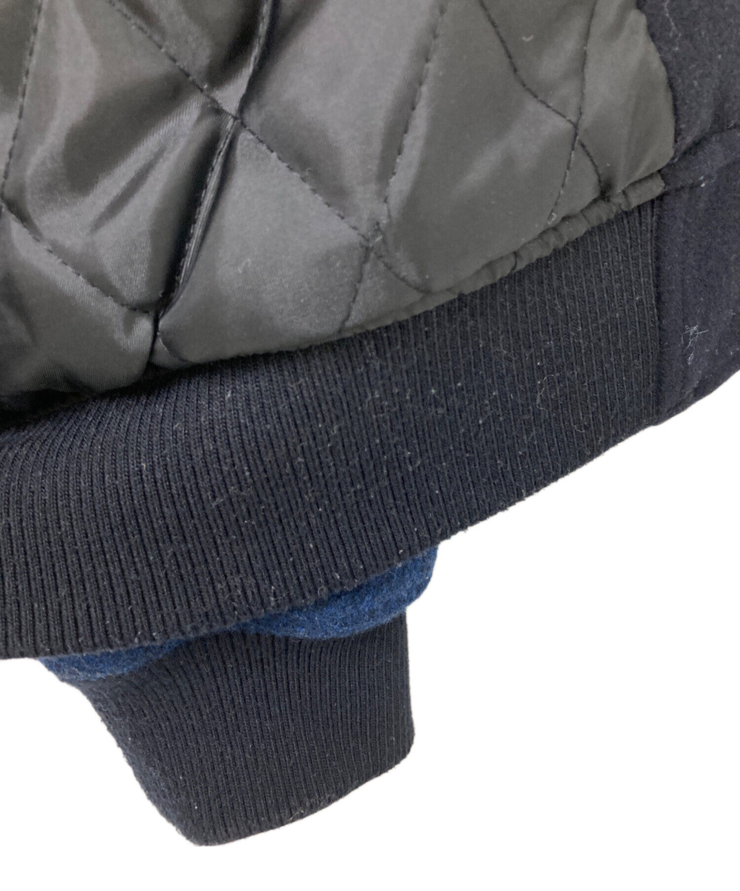 中古・古着通販】FLATLUX (フラットラックス) スタジャン ネイビー 