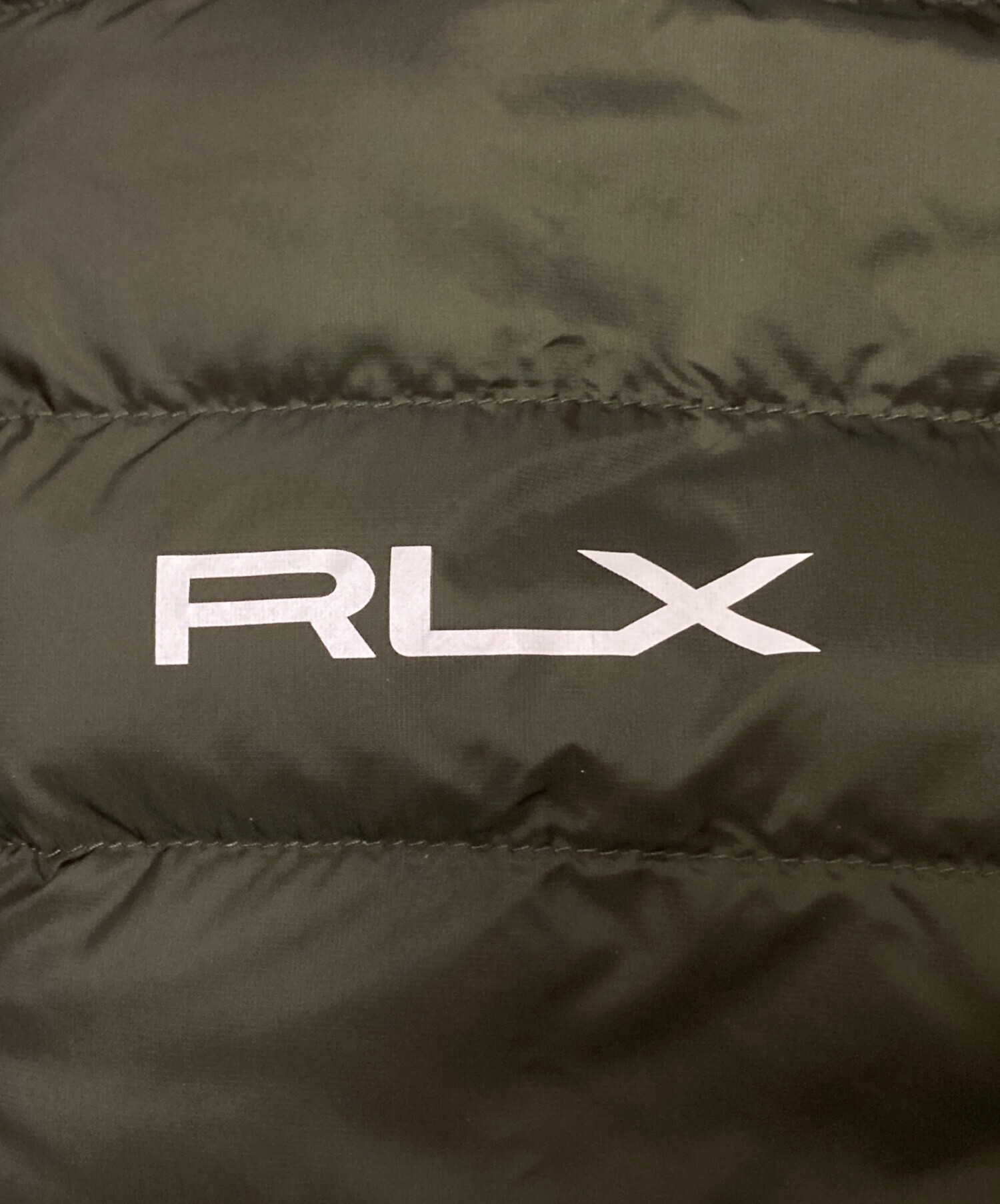 RLXラルフローレン　ダウンジャケットオリーブ 中古・古着通販】RLX RALPH LAUREN (アールエルエックスラルフローレン