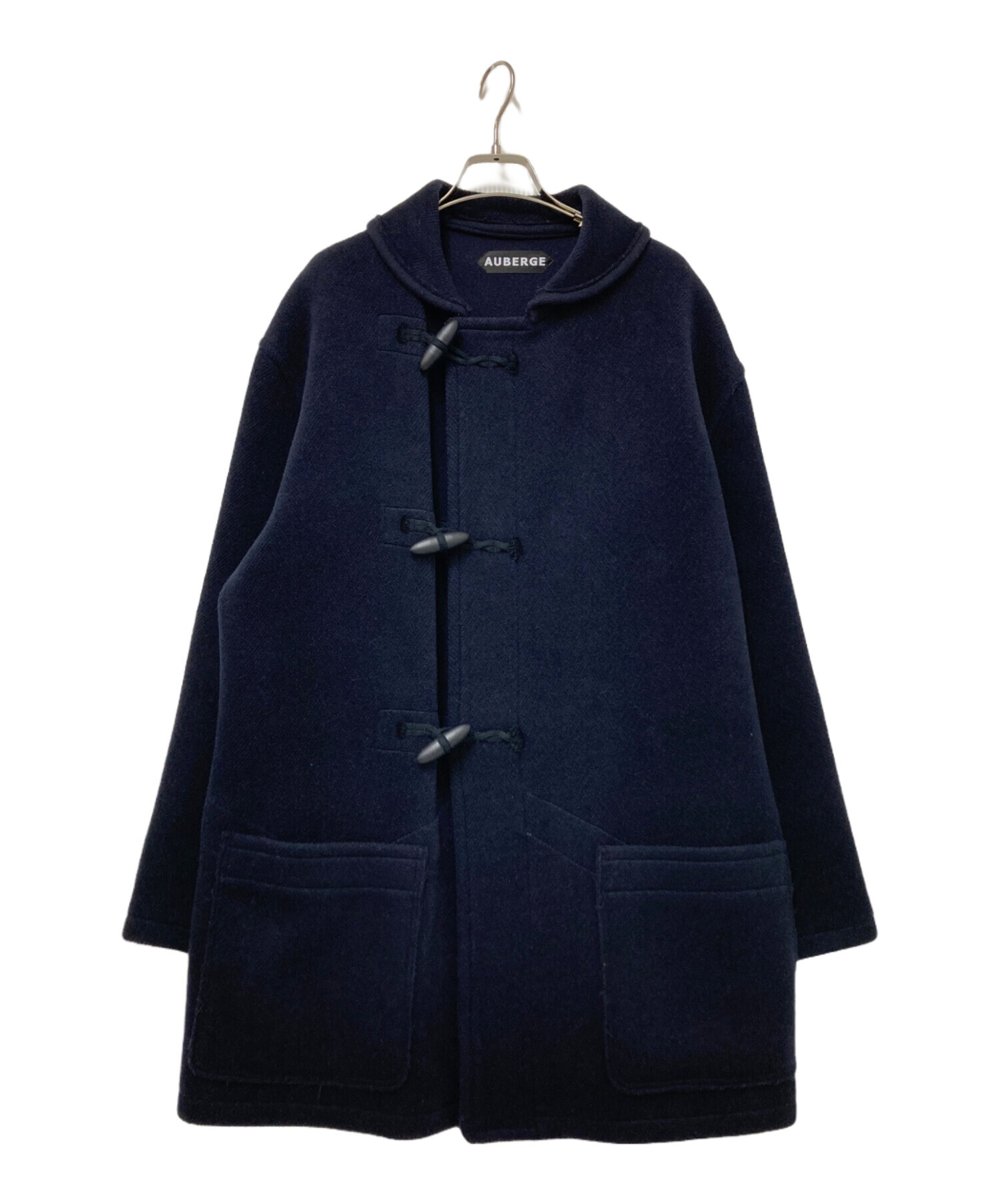 中古・古着通販】AUBERGE (オーベルジュ) ダッフルコート ネイビー