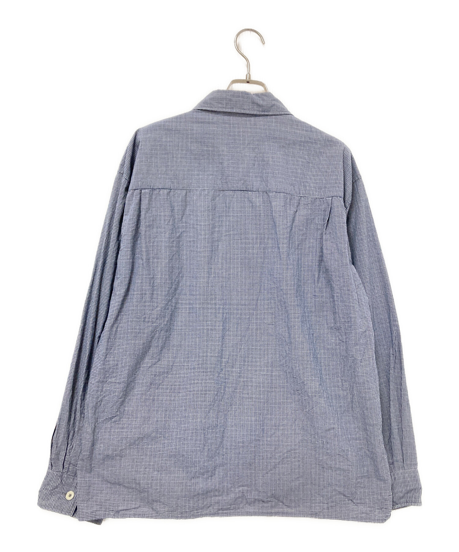 中古・古着通販】MHL (エムエイチエル) TINY GINGHAM COTTON SHIRT