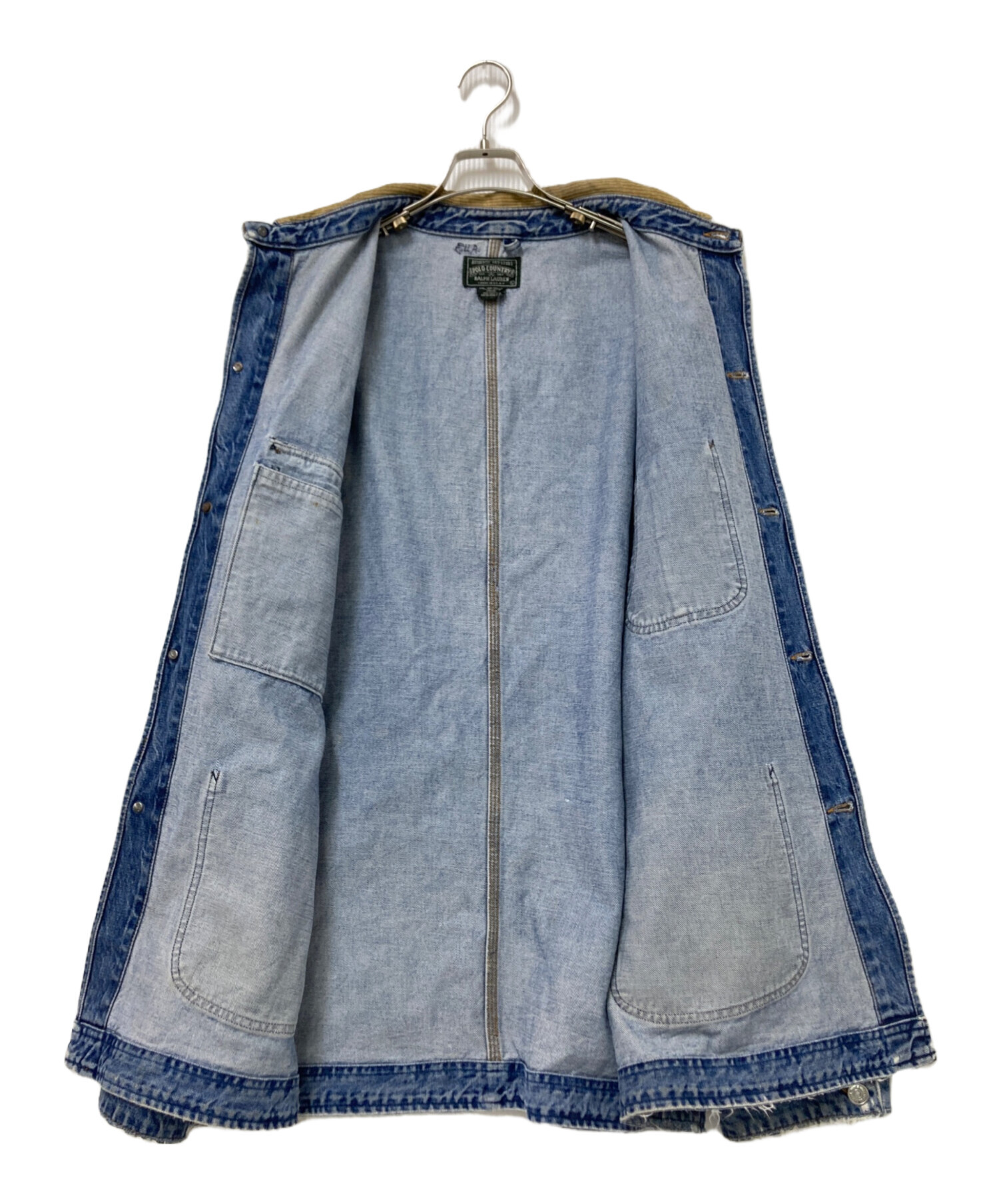 POLO COUNTRY ポロカントリー　カバーオール☆ L 中古・古着通販】POLO COUNTRY (ポロカントリー) カバーオール