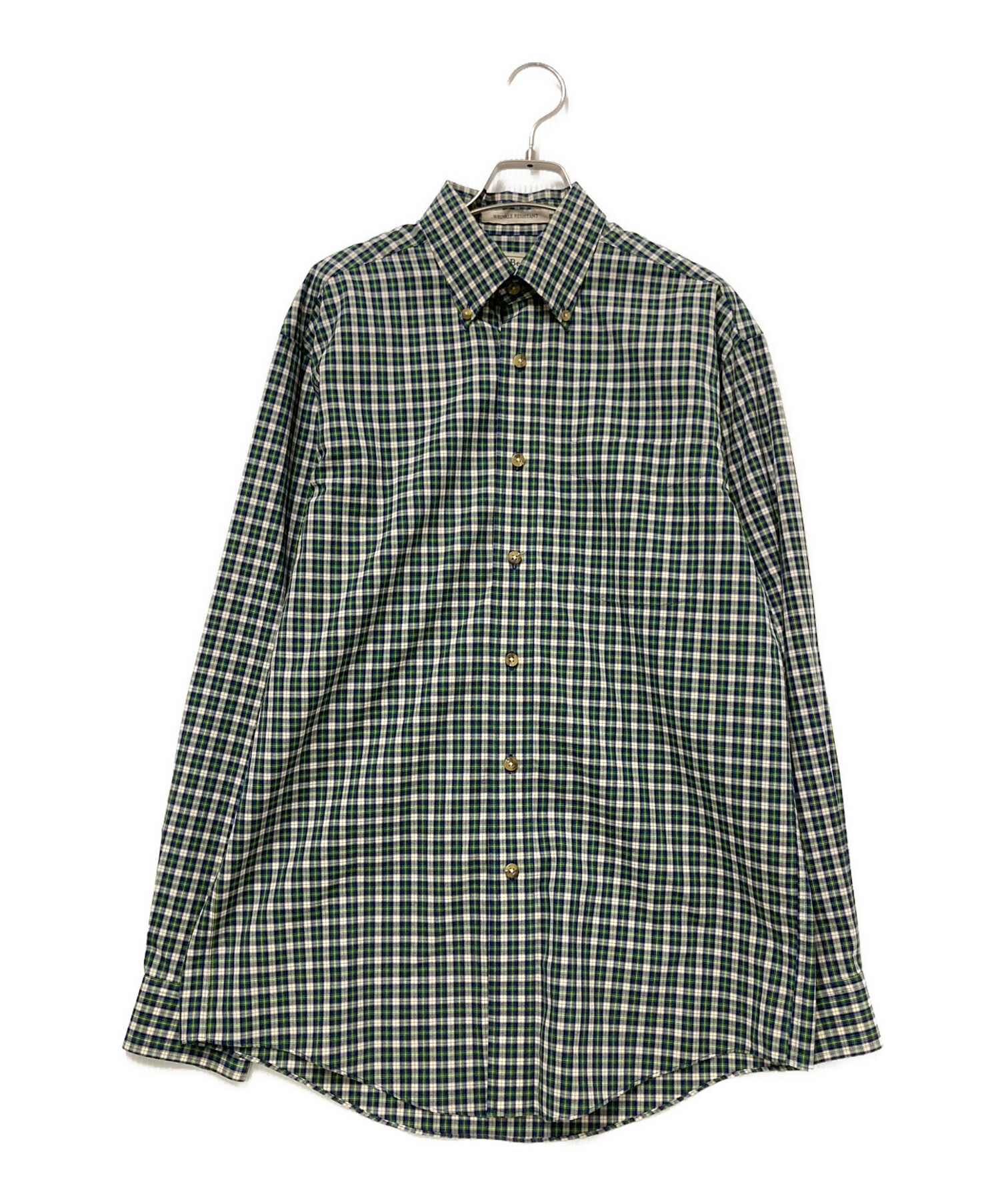 中古・古着通販】L.L.Bean (エルエルビーン) チェックシャツ グリーン