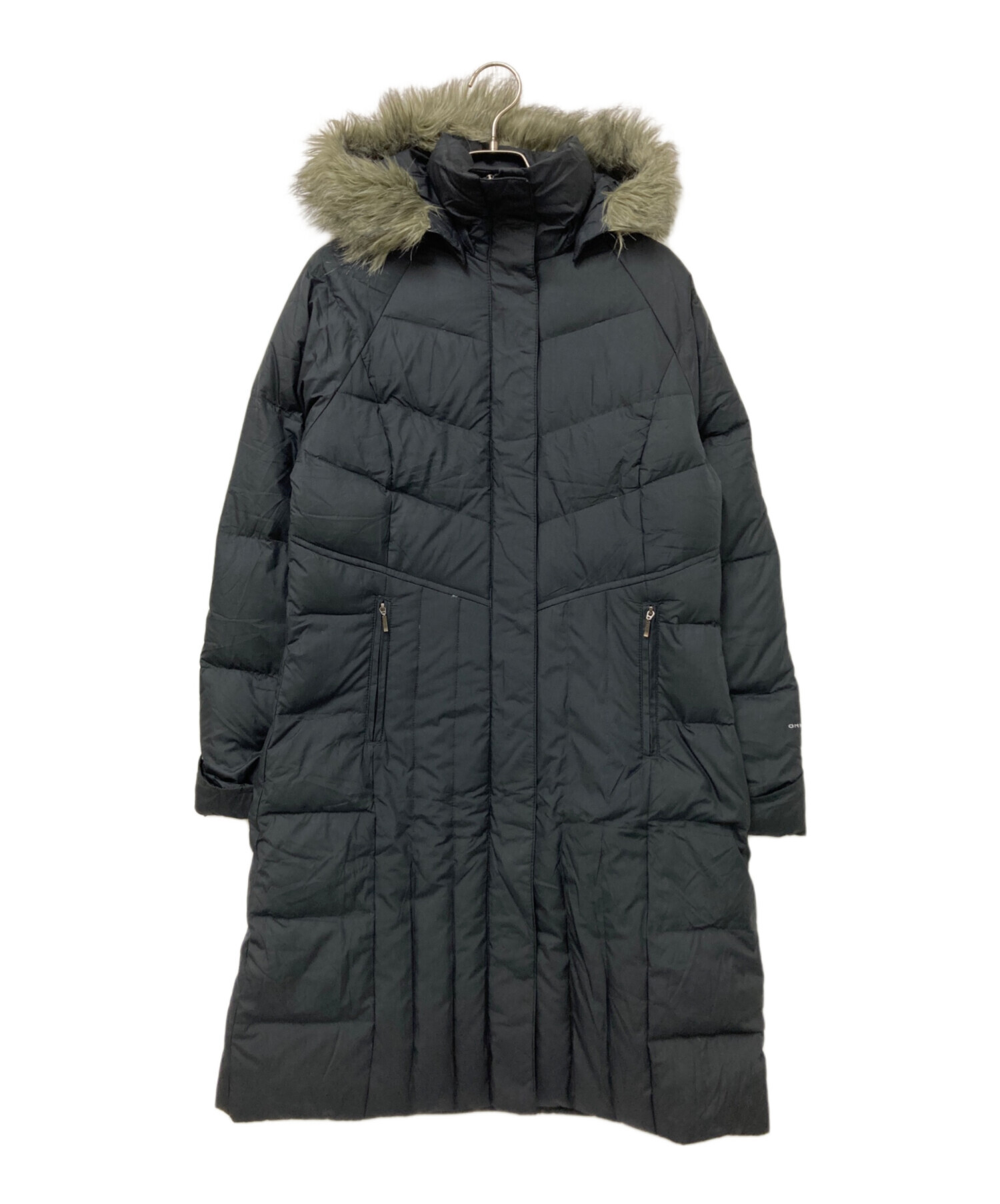 Columbia コロンビア ダウンコート レディース 【古着】【中古】 中古・古着通販】Columbia (コロンビア) ダウンコート ブラック サイズ