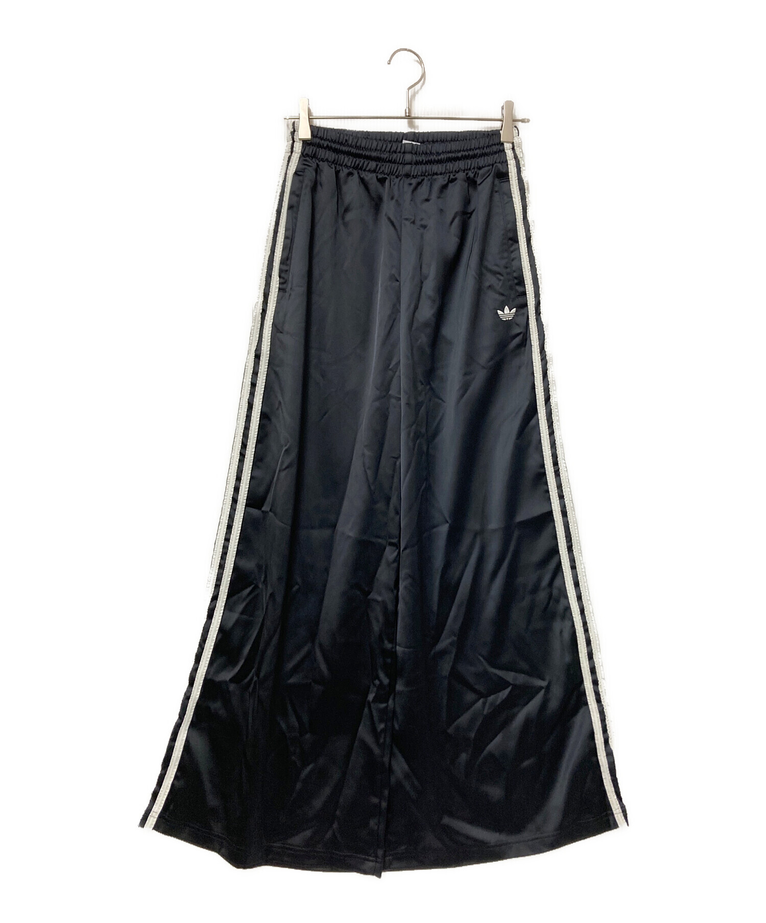 中古・古着通販】adidas (アディダス) サテン ワイドレッグパンツ