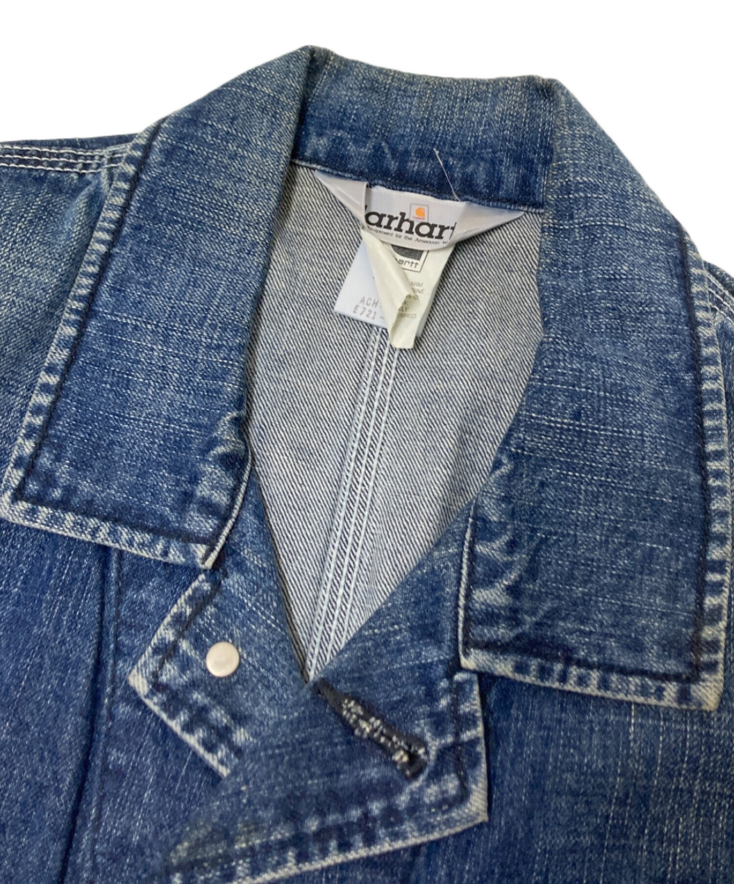 中古・古着通販】CarHartt (カーハート) カバーオール インディゴ