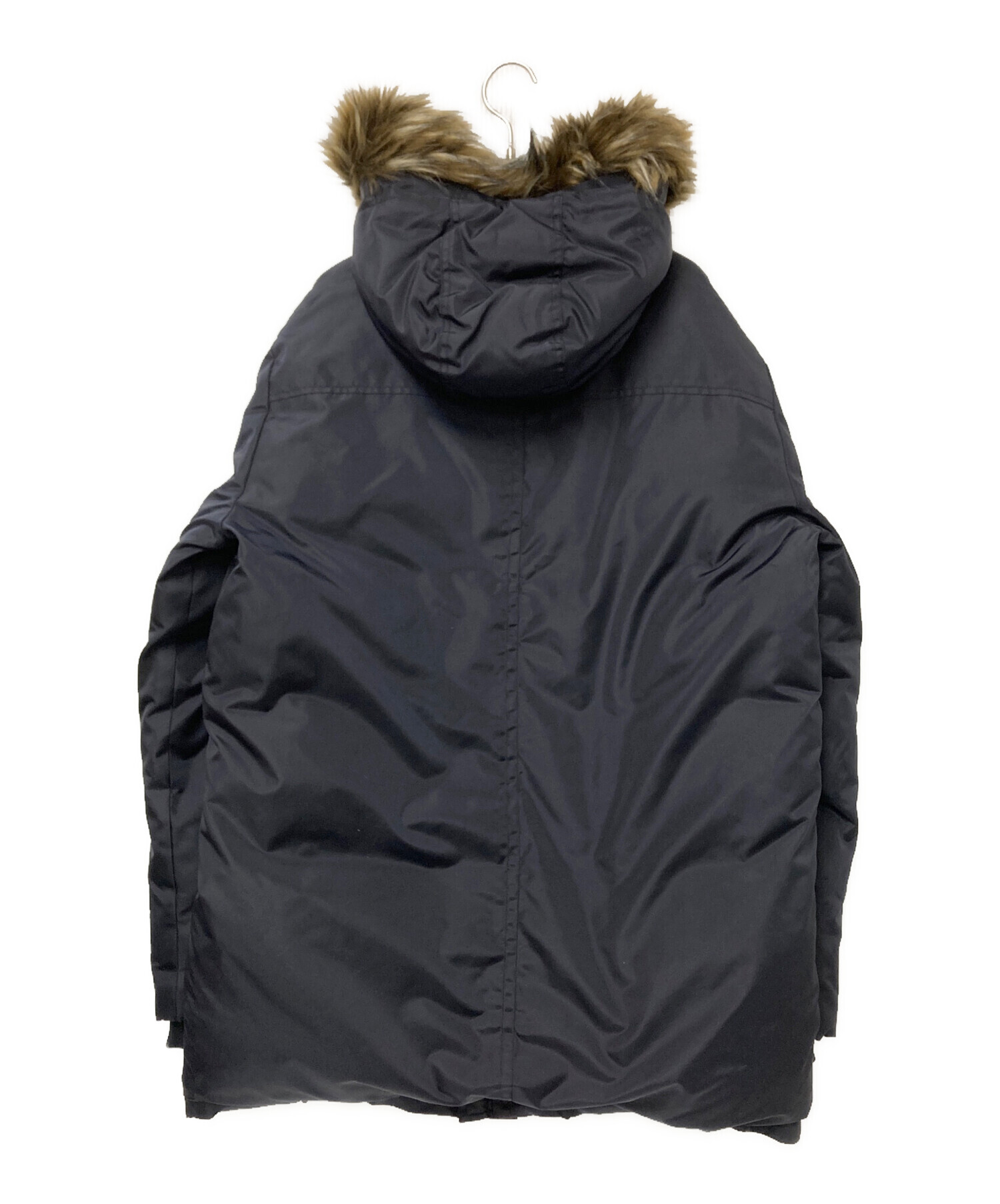 エンポリオアルマーニ ダウンコート　ブラック　38 中古・古着通販】EMPORIO ARMANI (エンポリオアルマーニ) フェイク