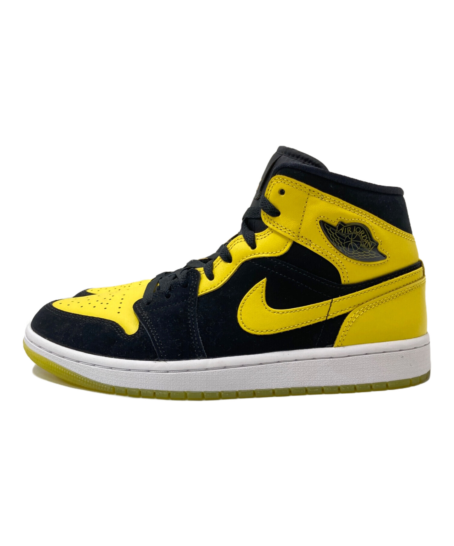 中古・古着通販】NIKE (ナイキ) Air Jordan 1 Mid Se ブラック 