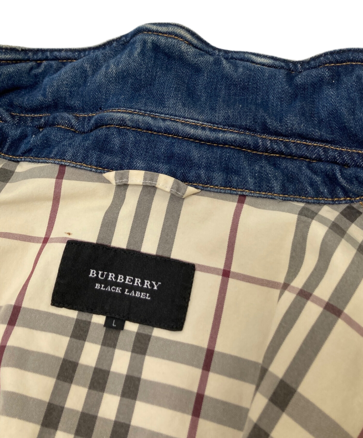 中古・古着通販】BURBERRY BLACK LABEL (バーバリーブラックレーベル
