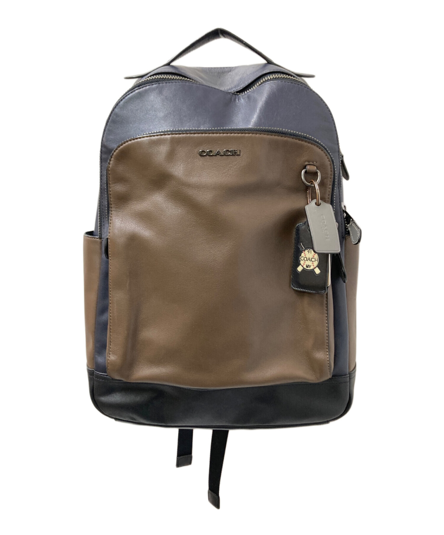中古・古着通販】COACH (コーチ) バックパック ブラウン サイズ:下記 