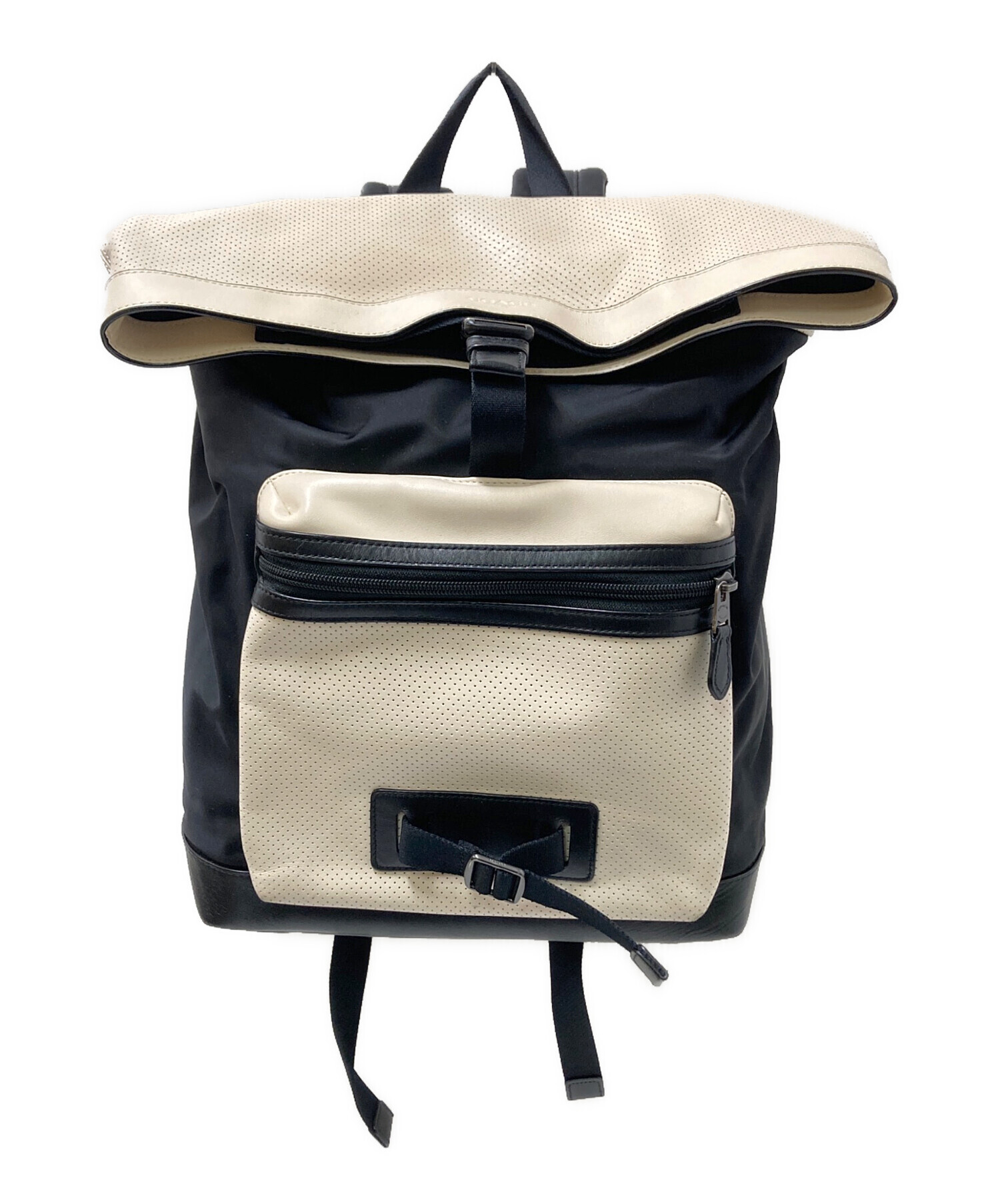 中古・古着通販】COACH (コーチ) リュック ホワイト サイズ:下記参照