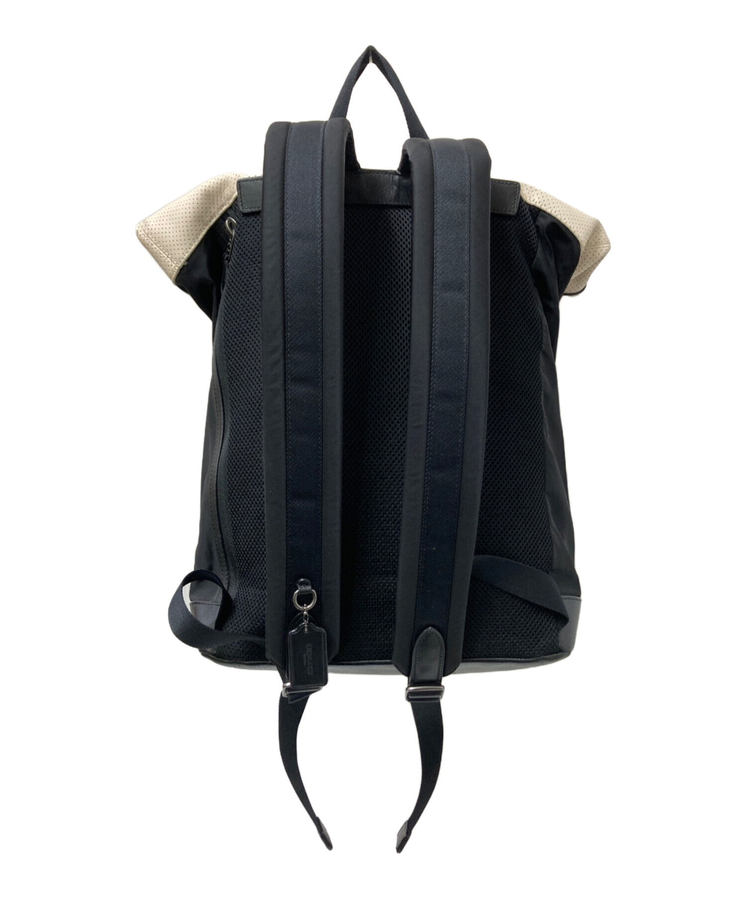 中古・古着通販】COACH (コーチ) リュック ホワイト サイズ:下記参照