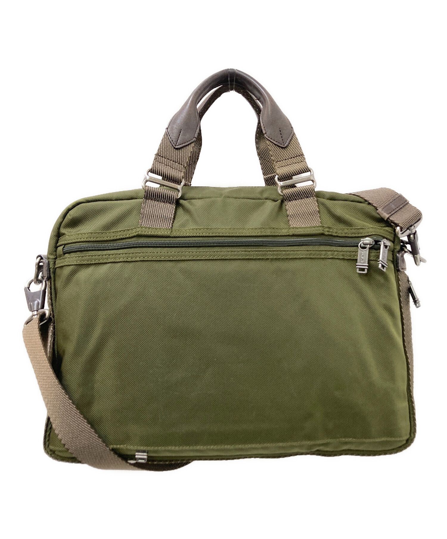 中古・古着通販】TUMI (トゥミ) ALPHA BRAVOビジネスバッグ オリーブ