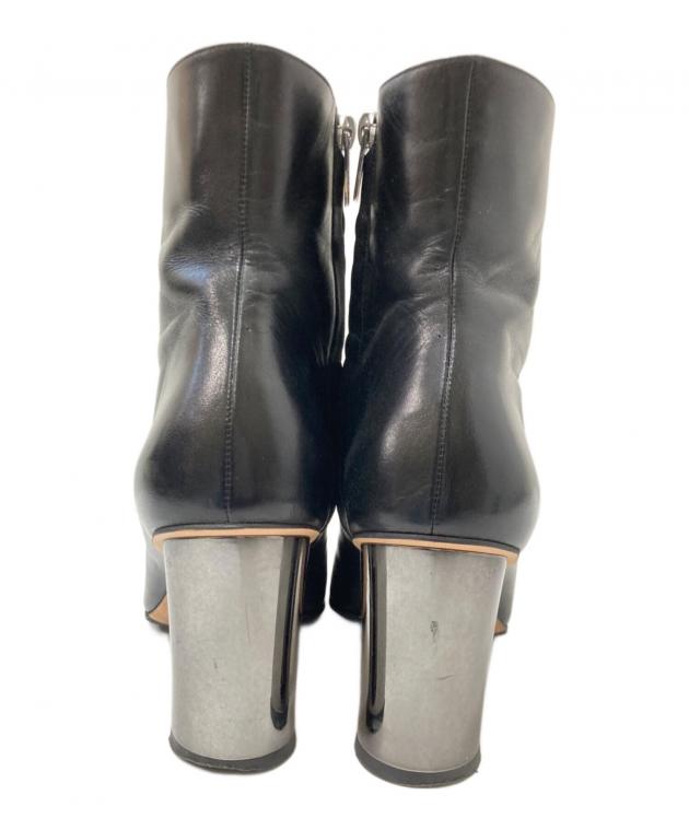 中古・古着通販】LAURENCE (ロランス) ヒールブーツ ブラック サイズ