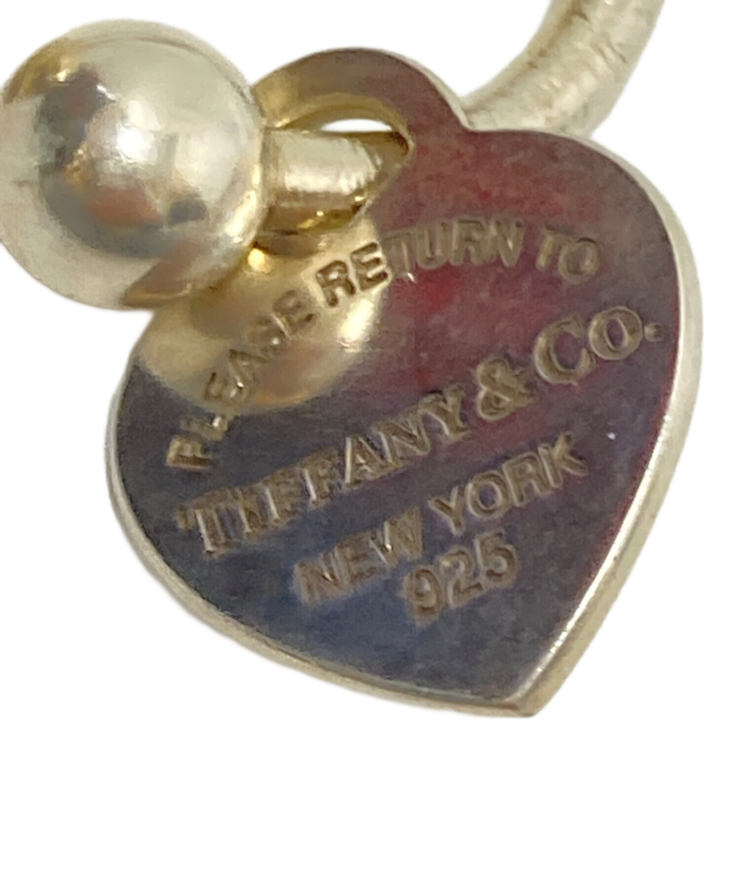 中古・古着通販】TIFFANY & Co. (ティファニー) ハートキーリング