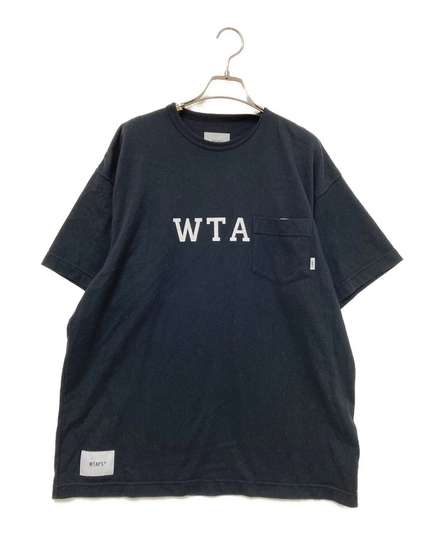 中古・古着通販】WTAPS (ダブルタップス) Tシャツ ブラック サイズ:X 