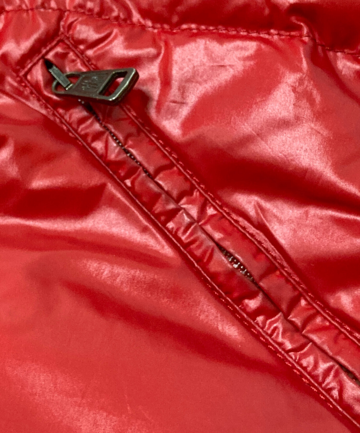 モンクレール(Moncler) カラコルム レッド サイズ3 中古・古着通販】MONCLER (モンクレール) カラコルムダウンジャケット