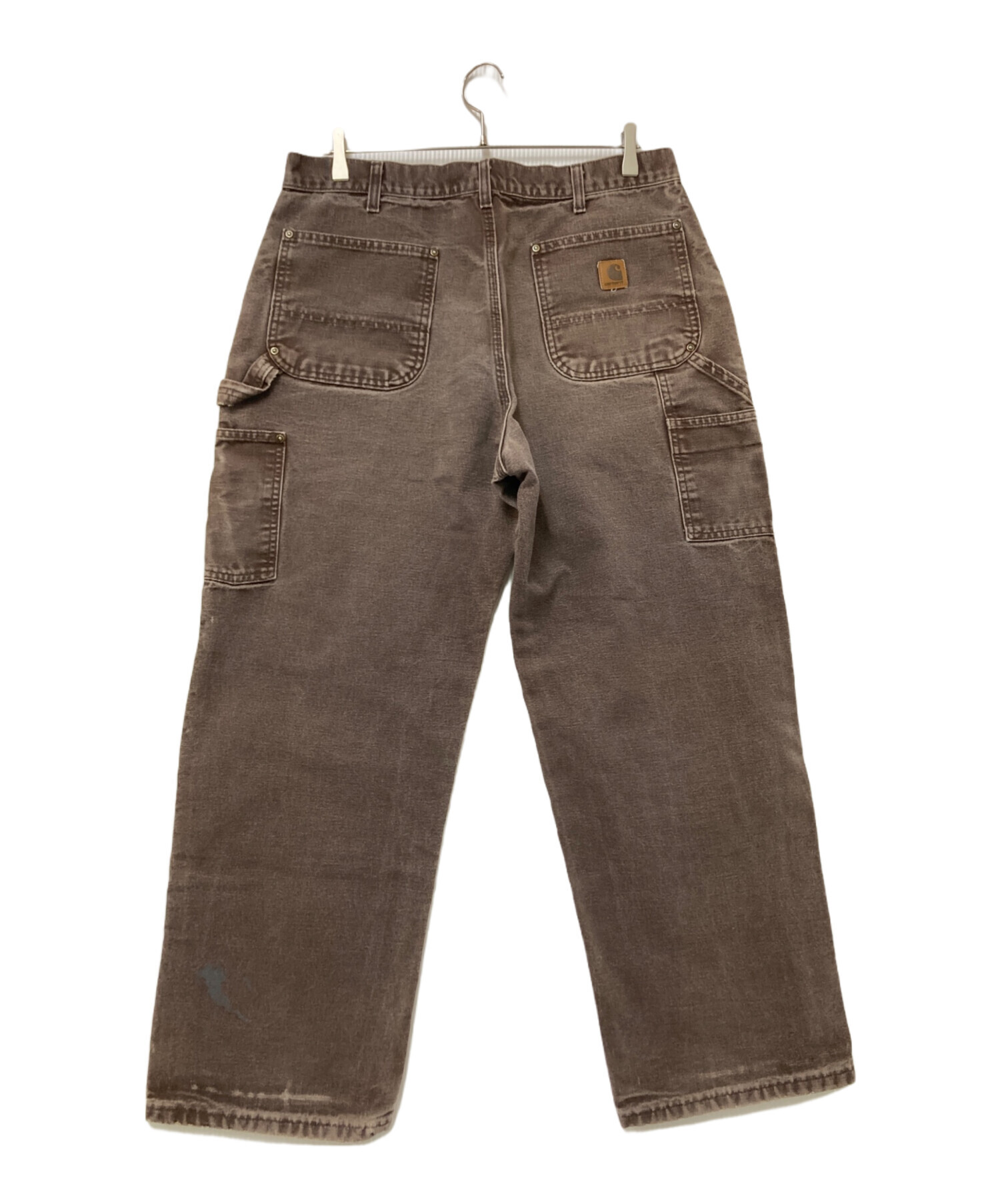 カーハート　ダブルニー　ペインターパンツ　ブラウン　30×32 古着 中古・古着通販】CarHartt (カーハート) ダブルニーペインターパンツ