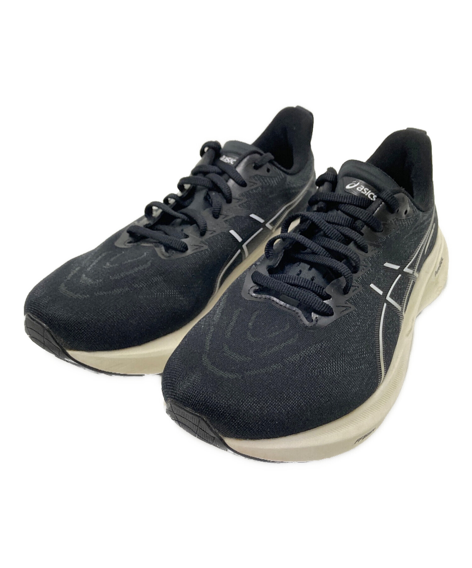 中古・古着通販】asics (アシックス) ローカットスニーカー ブラック