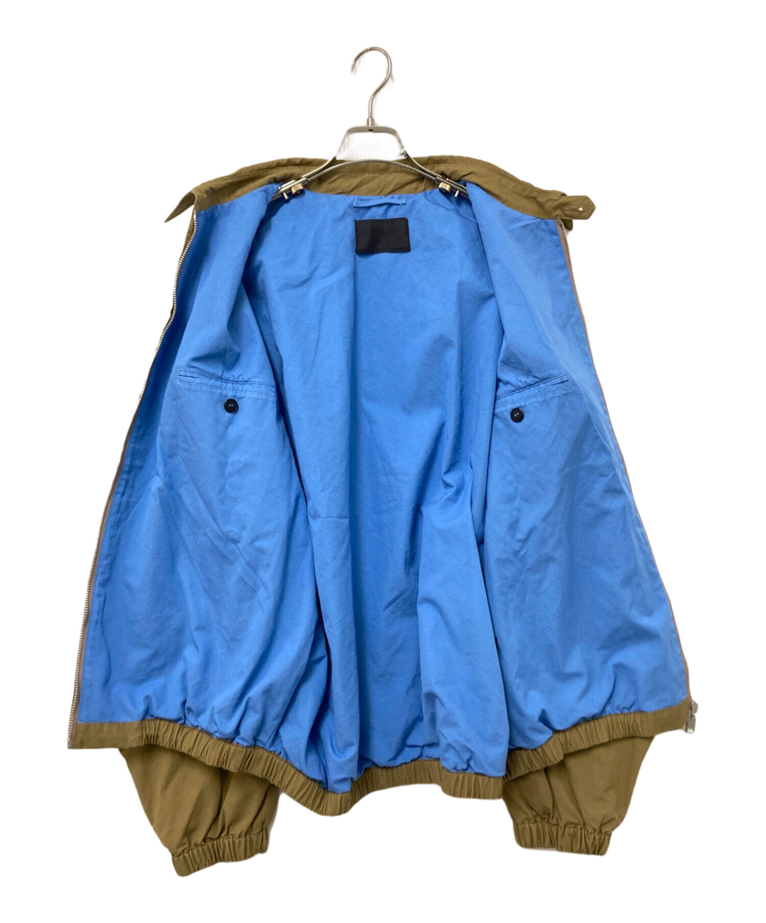 中古・古着通販】PRADA (プラダ) コットンジャケット ベージュ サイズ