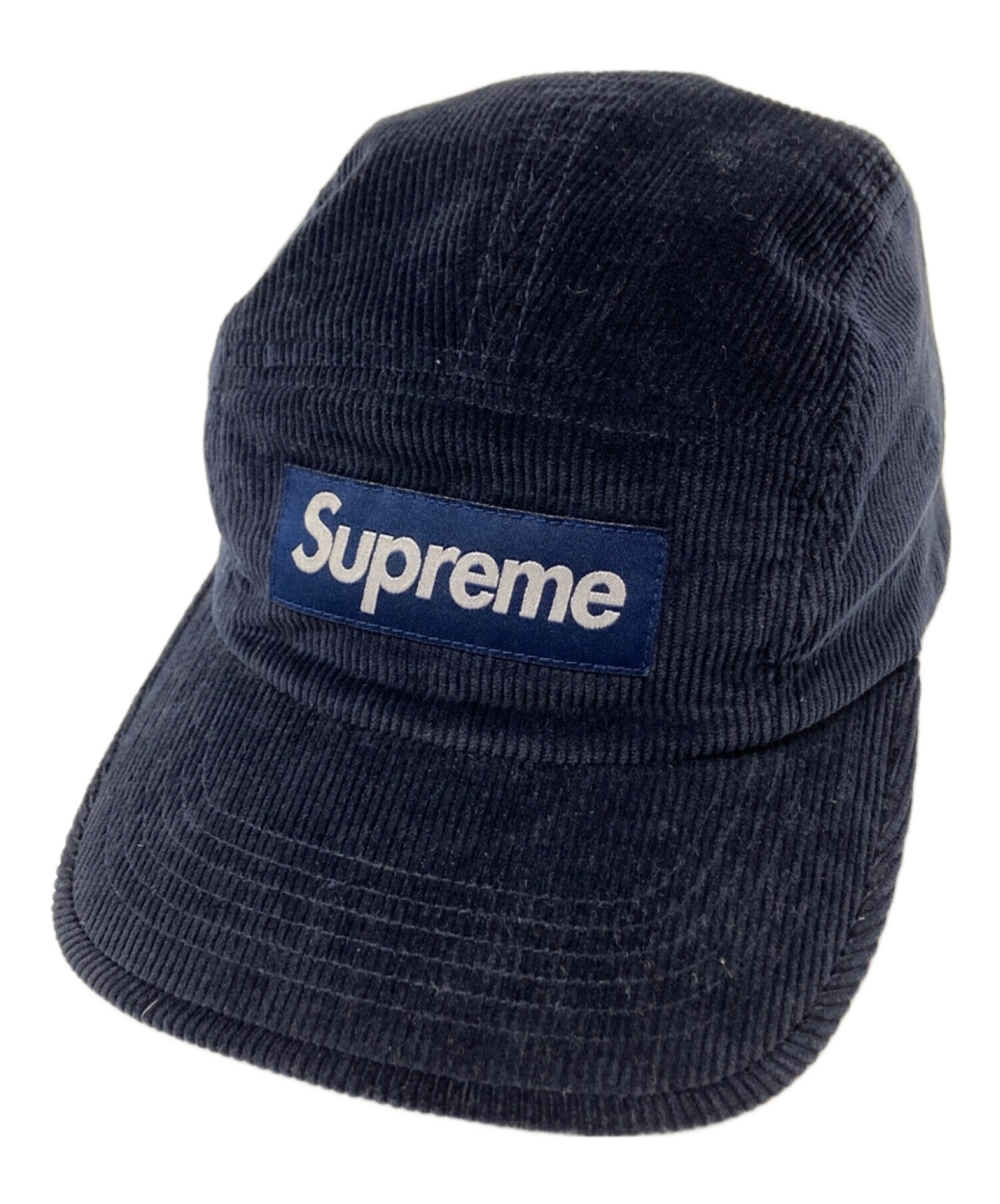 Supreme キャンプキャップ ネイビー Loro Piana 中古・古着通販】SUPREME (シュプリーム) コーデュロイキャンプ
